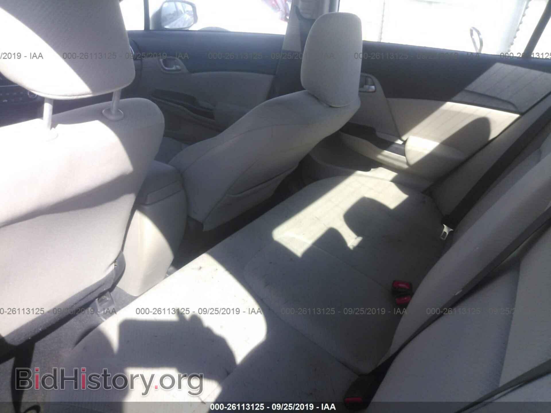 2013 HONDA CIVIC - VIN: 19XFB2F5XDE001057 - Фото 8