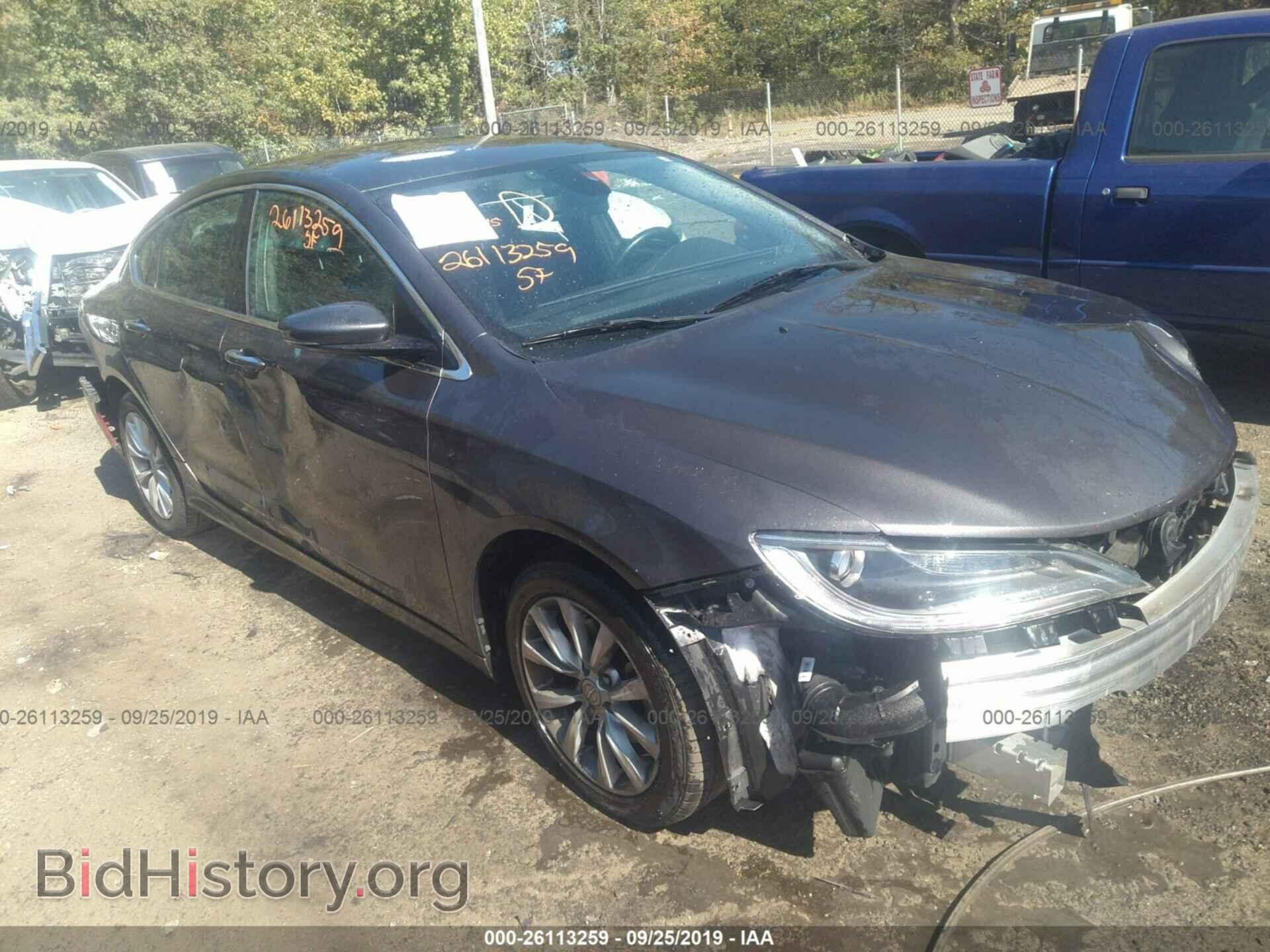 Photo 1C3CCCCBXFN545416 - CHRYSLER 200 2015