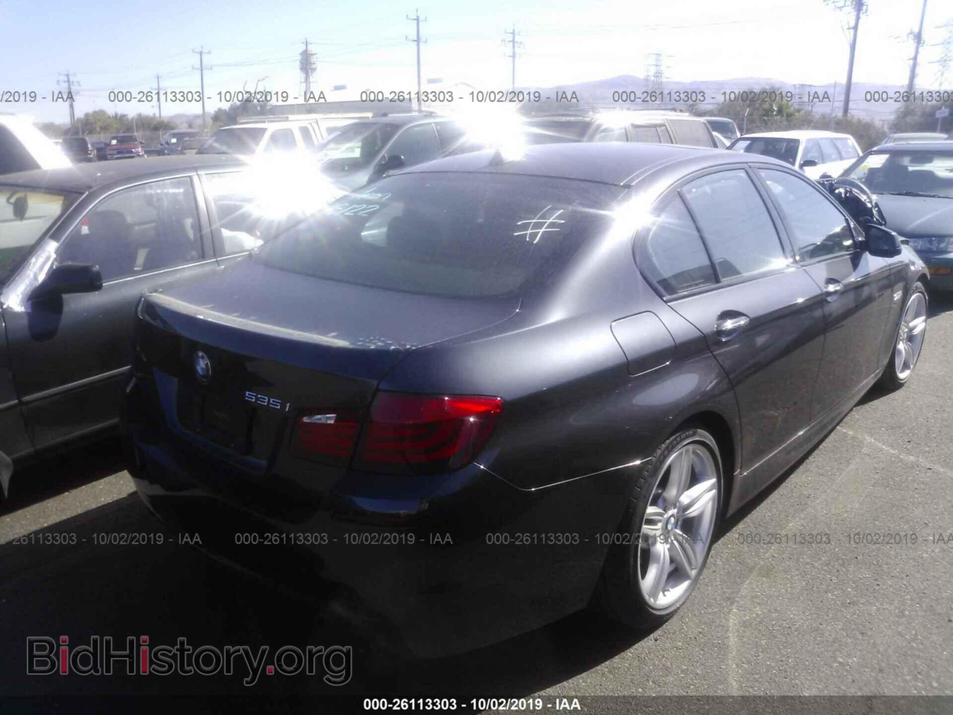 2013 BMW 535 - VIN: WBAFR7C50DC824730 - Фото 4