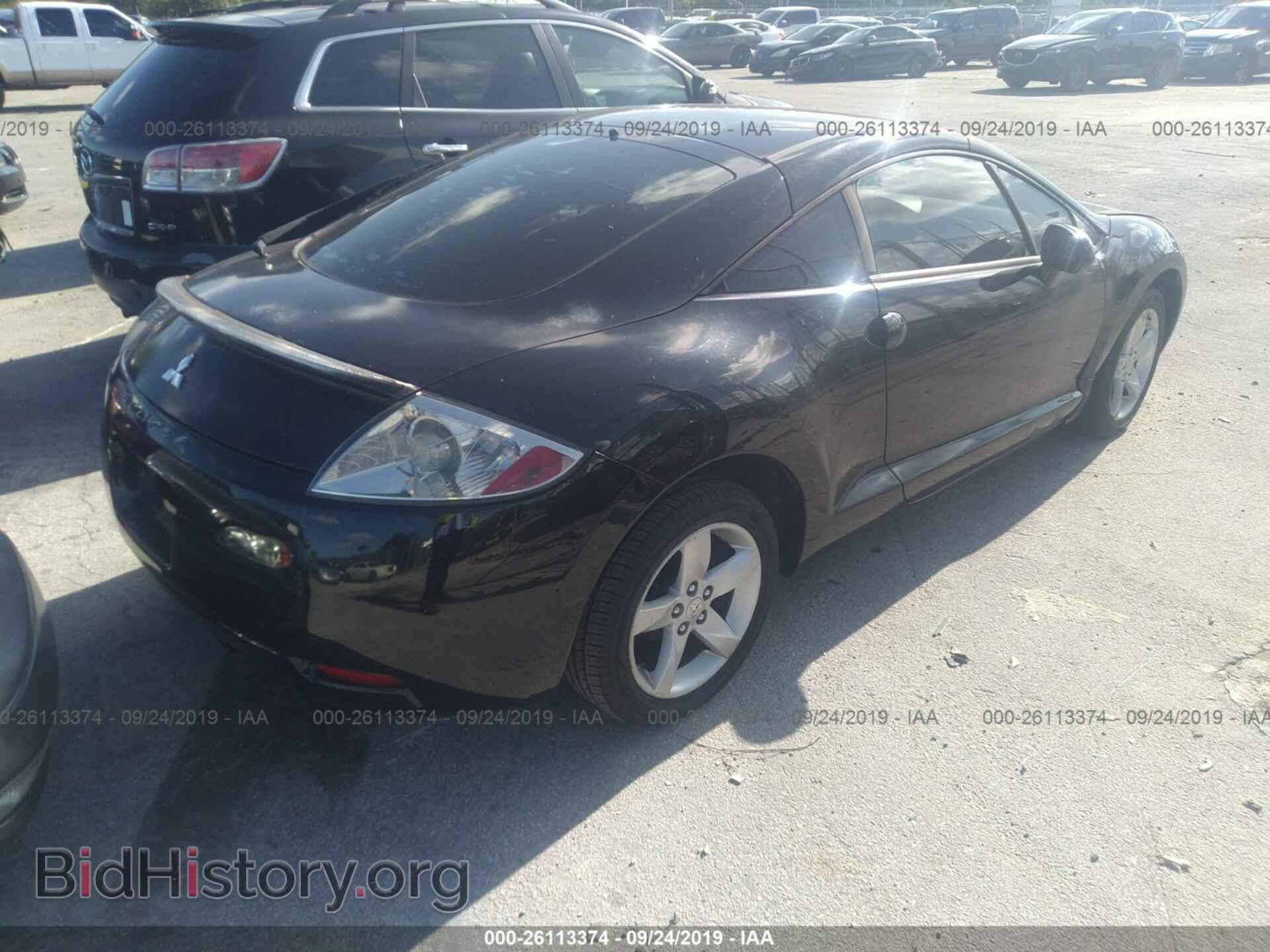2007 Mitsubishi Eclipse - VIN: 4A3AK24FX7E011493 - Фото 4