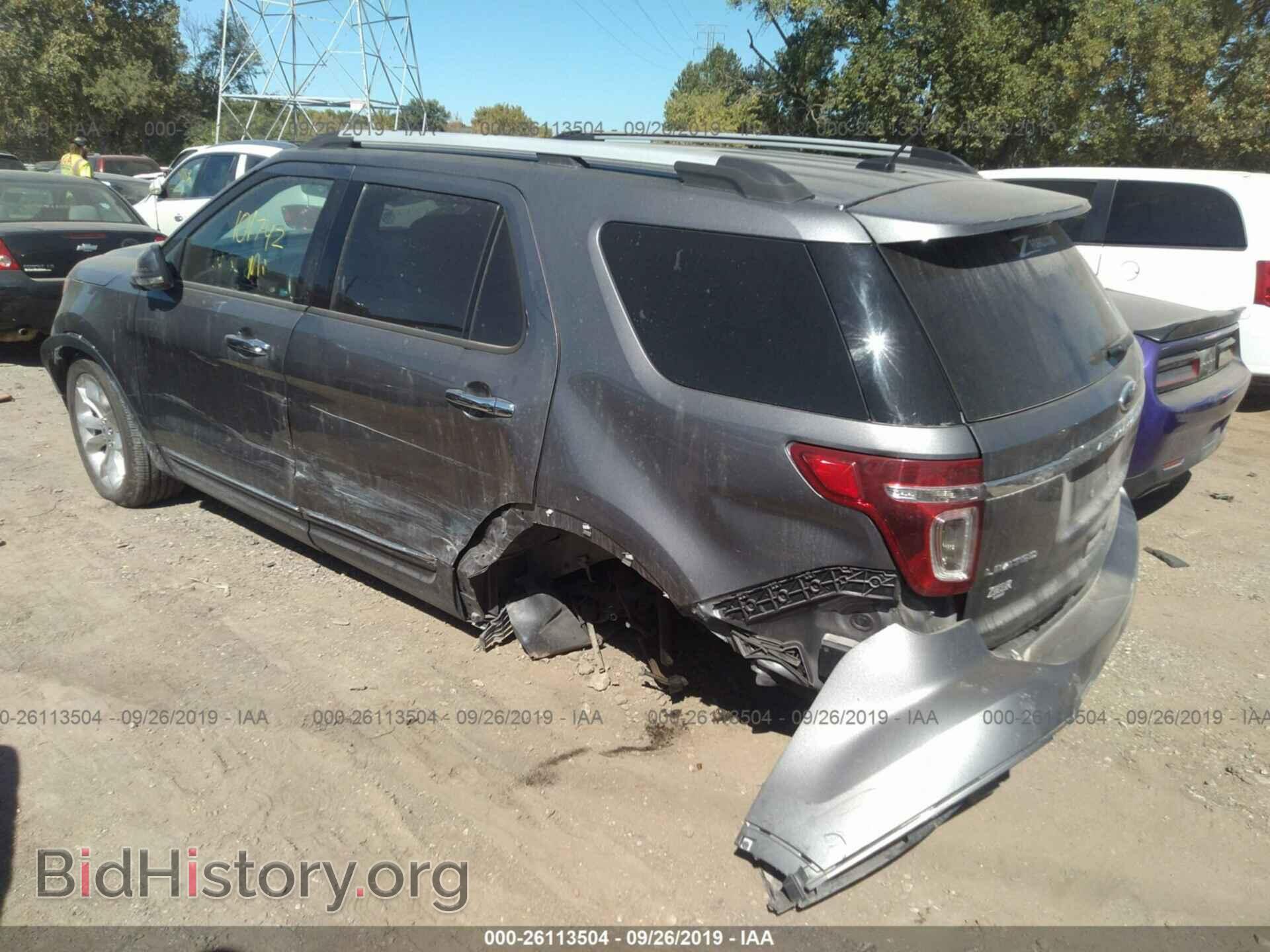 2013 FORD EXPLORER - VIN: 1FM5K8F80DGA62177 - Фото 3