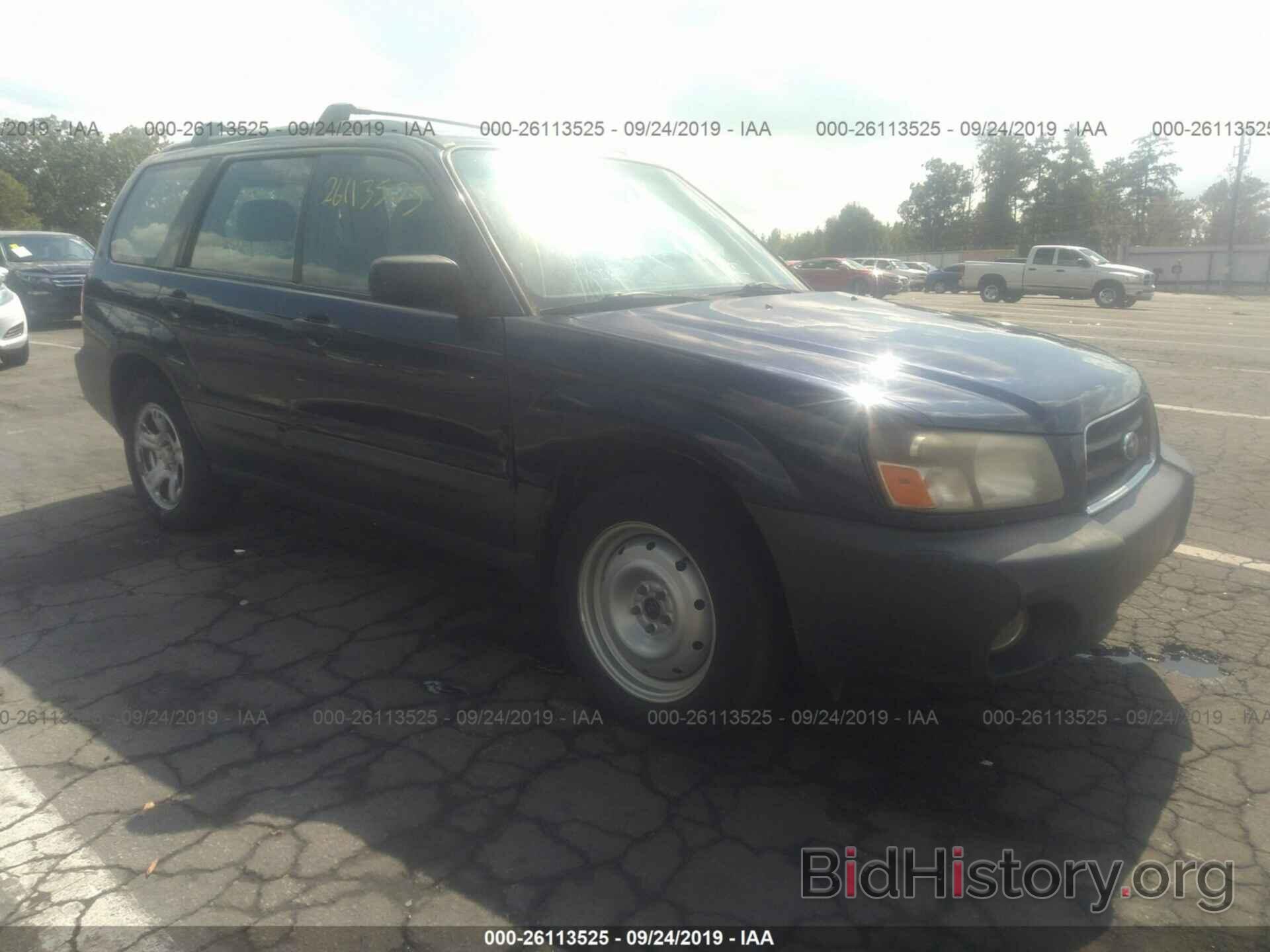 Photo JF1SG63645H711724 - SUBARU FORESTER 2005