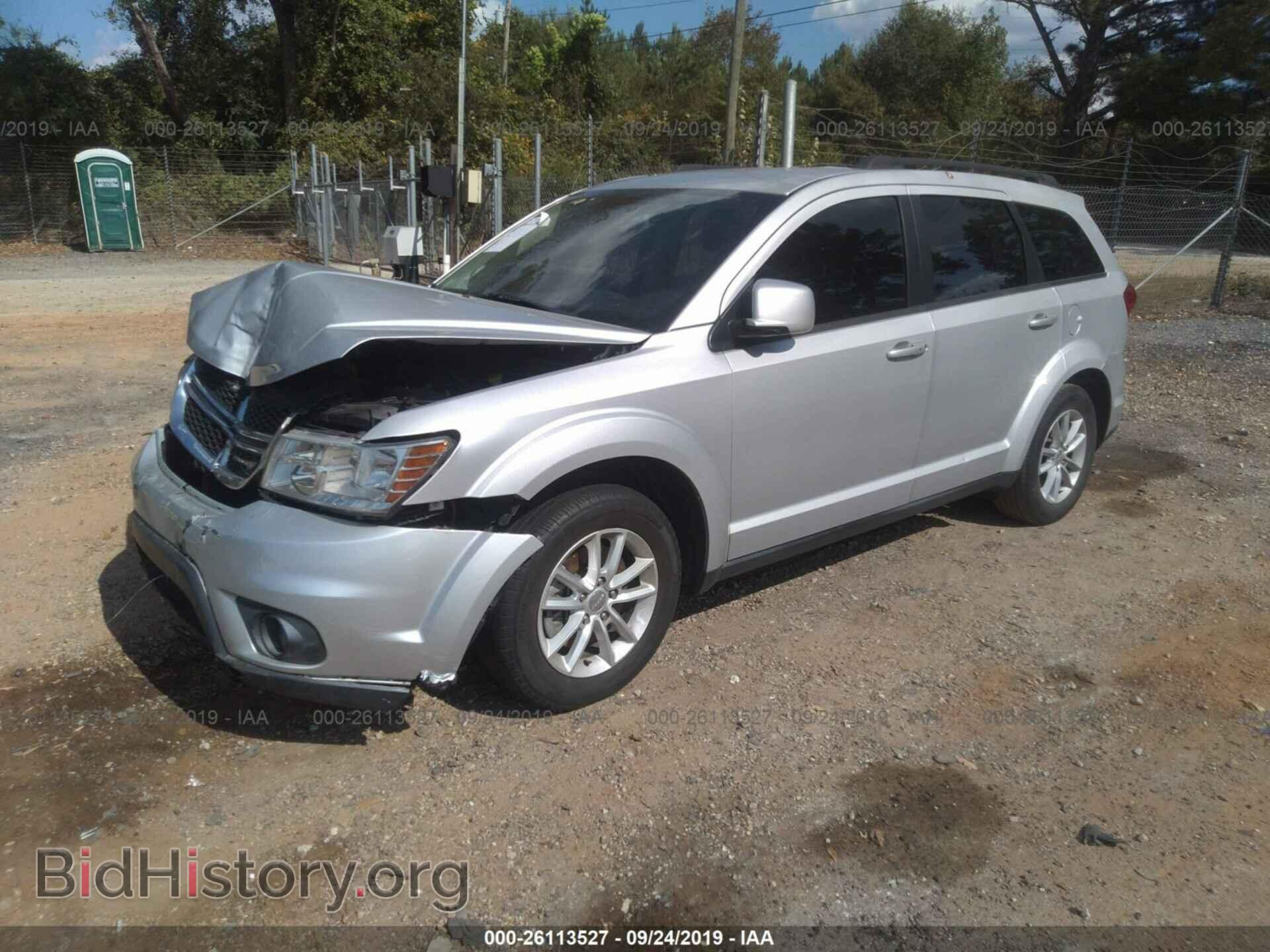 2014 DODGE JOURNEY - VIN: 3C4PDCBB3ET173153 - Фото 2