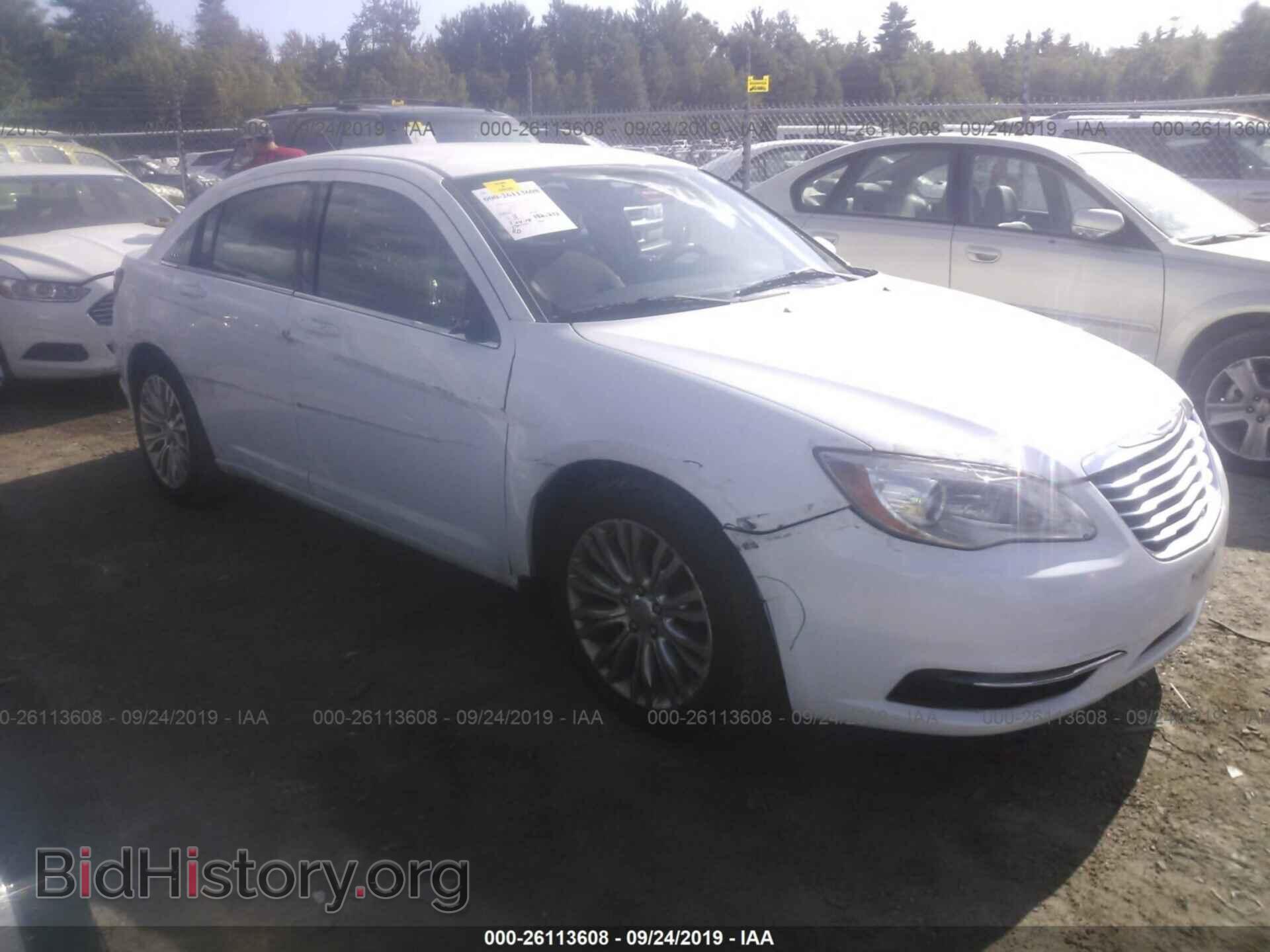 Photo 1C3CCBAB4CN256802 - CHRYSLER 200 2012