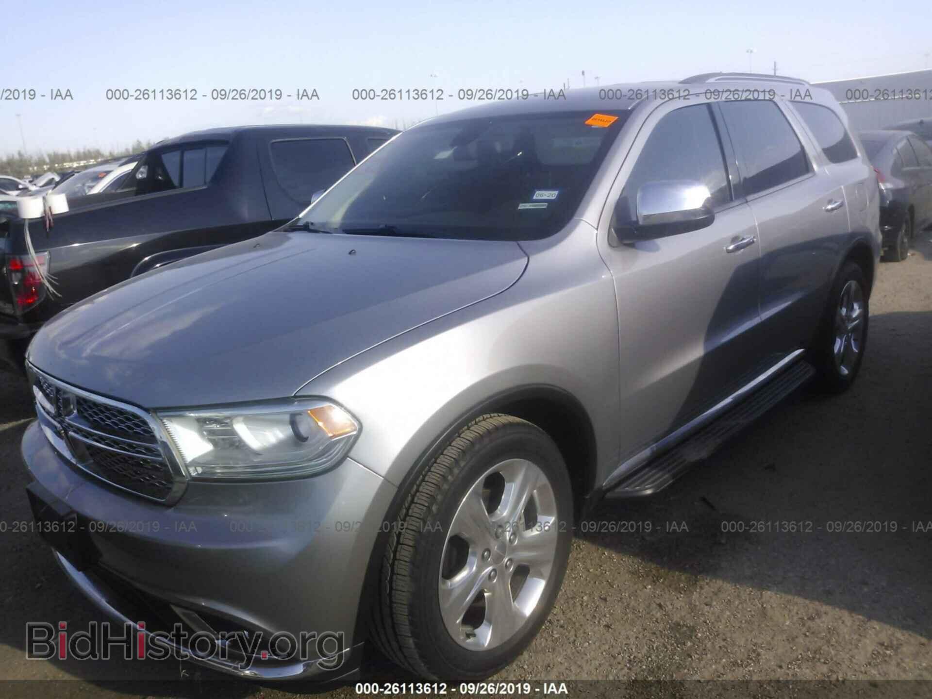 2014 DODGE DURANGO - VIN: 1C4RDHAG3EC514078 - Фото 2