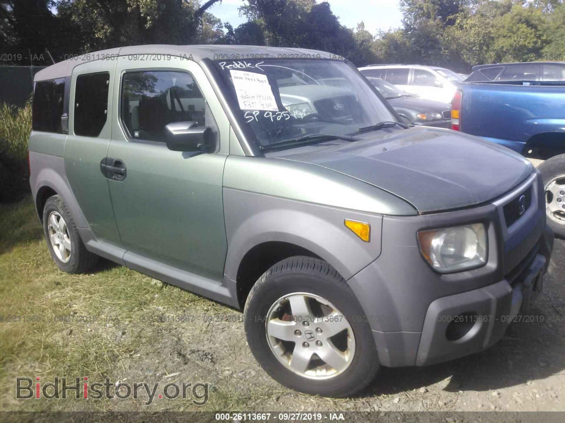 Фотография 5J6YH28645L013883 - HONDA ELEMENT 2005