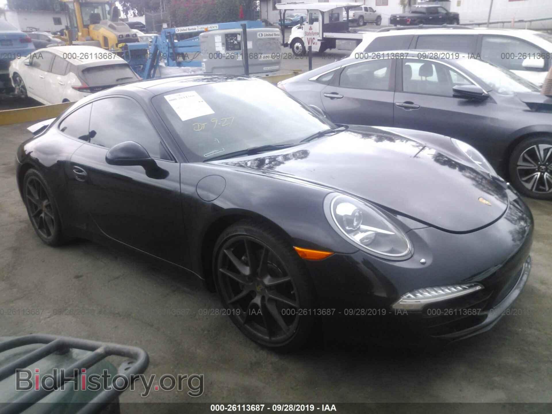 Фотография WP0AA2A95ES107177 - PORSCHE 911 2014