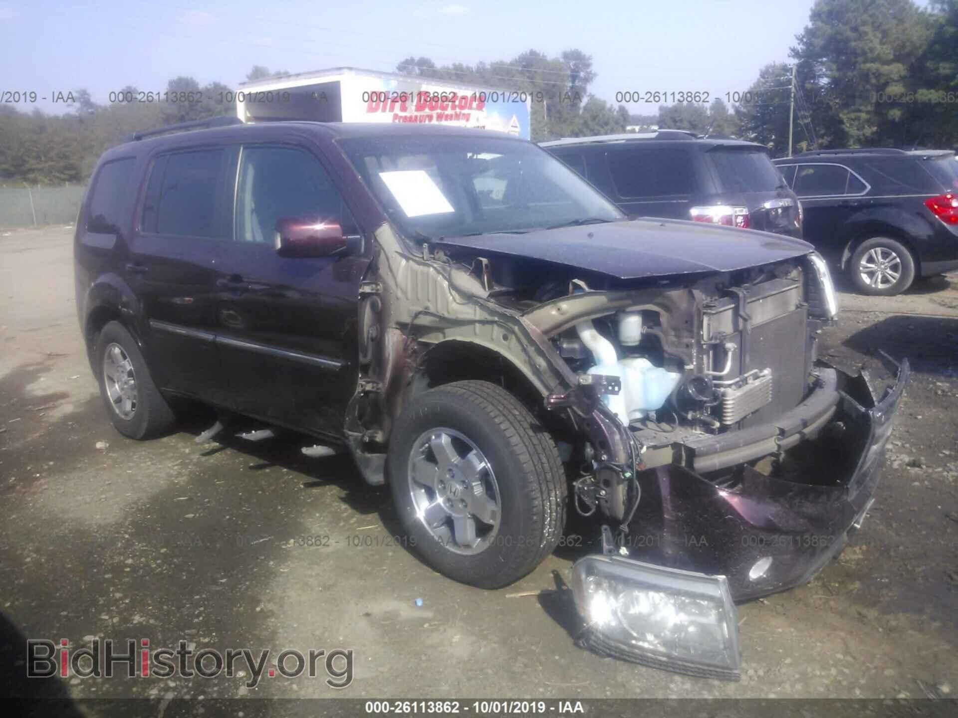 Фотография 5FNYF4H99BB092709 - HONDA PILOT 2011