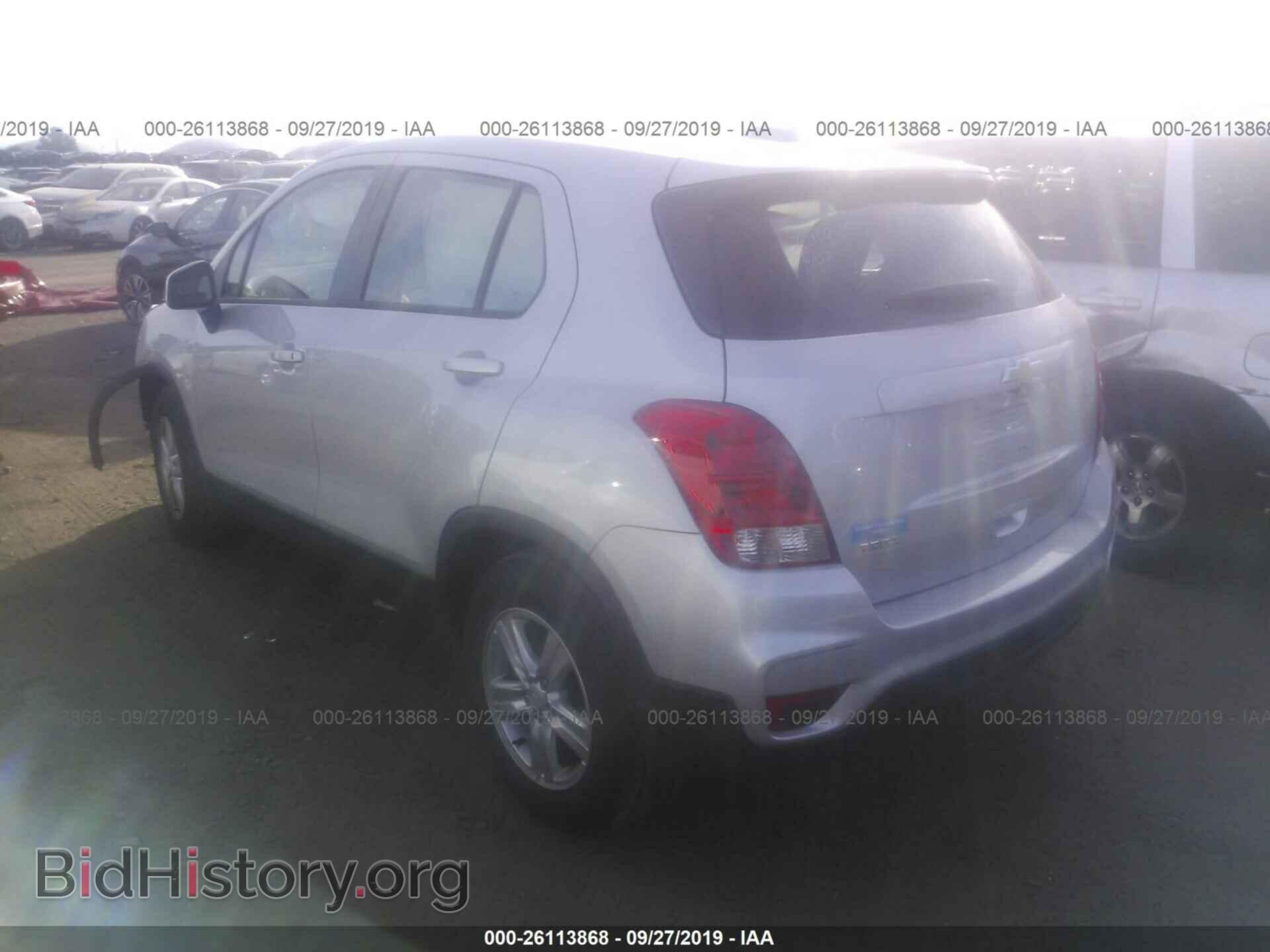 2019 CHEVROLET TRAX - VIN: 3GNCJKSB4KL320794 - Photo 3