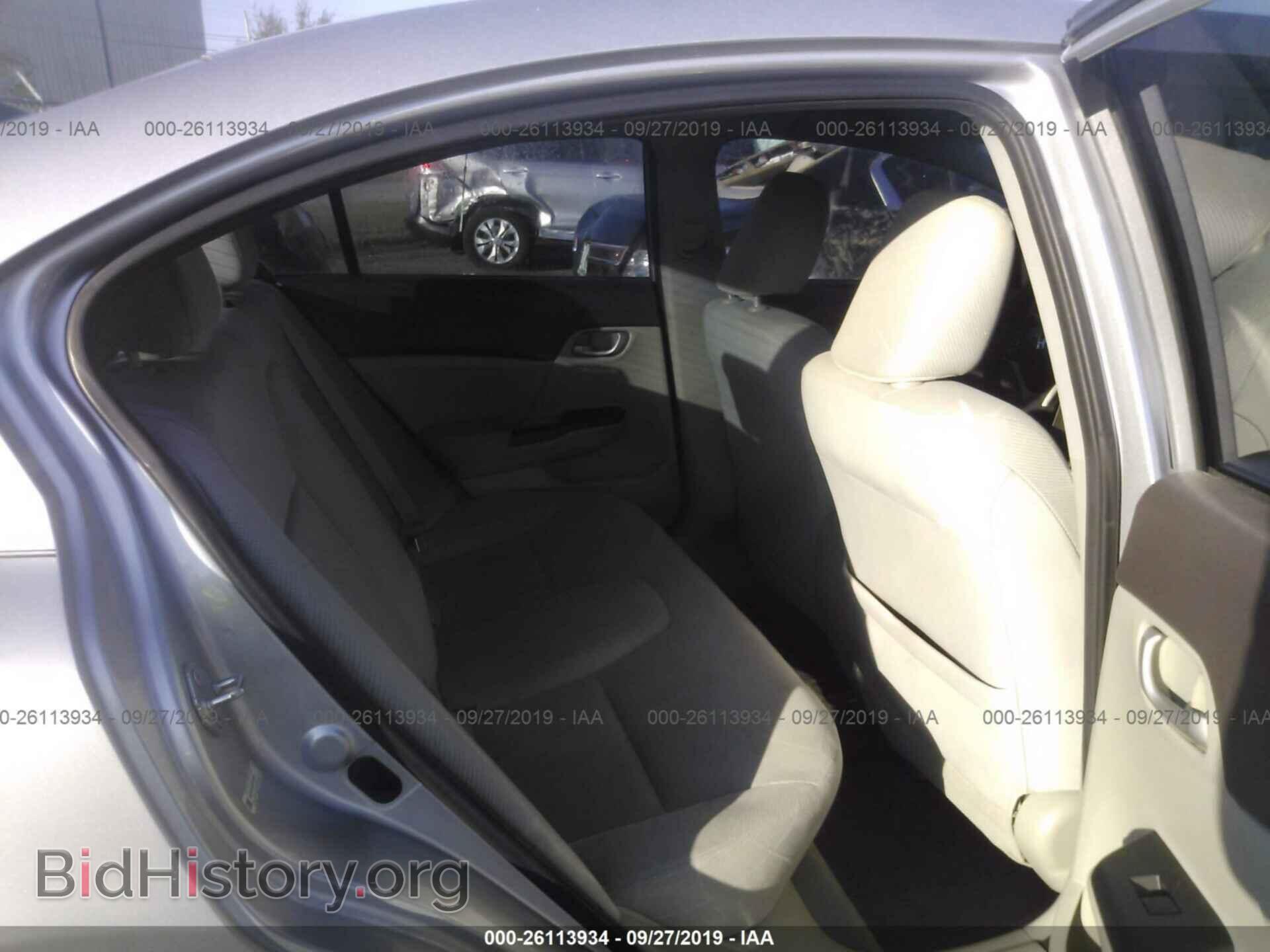 2012 HONDA CIVIC - VIN: 19XFB2F54CE041620 - Фото 8