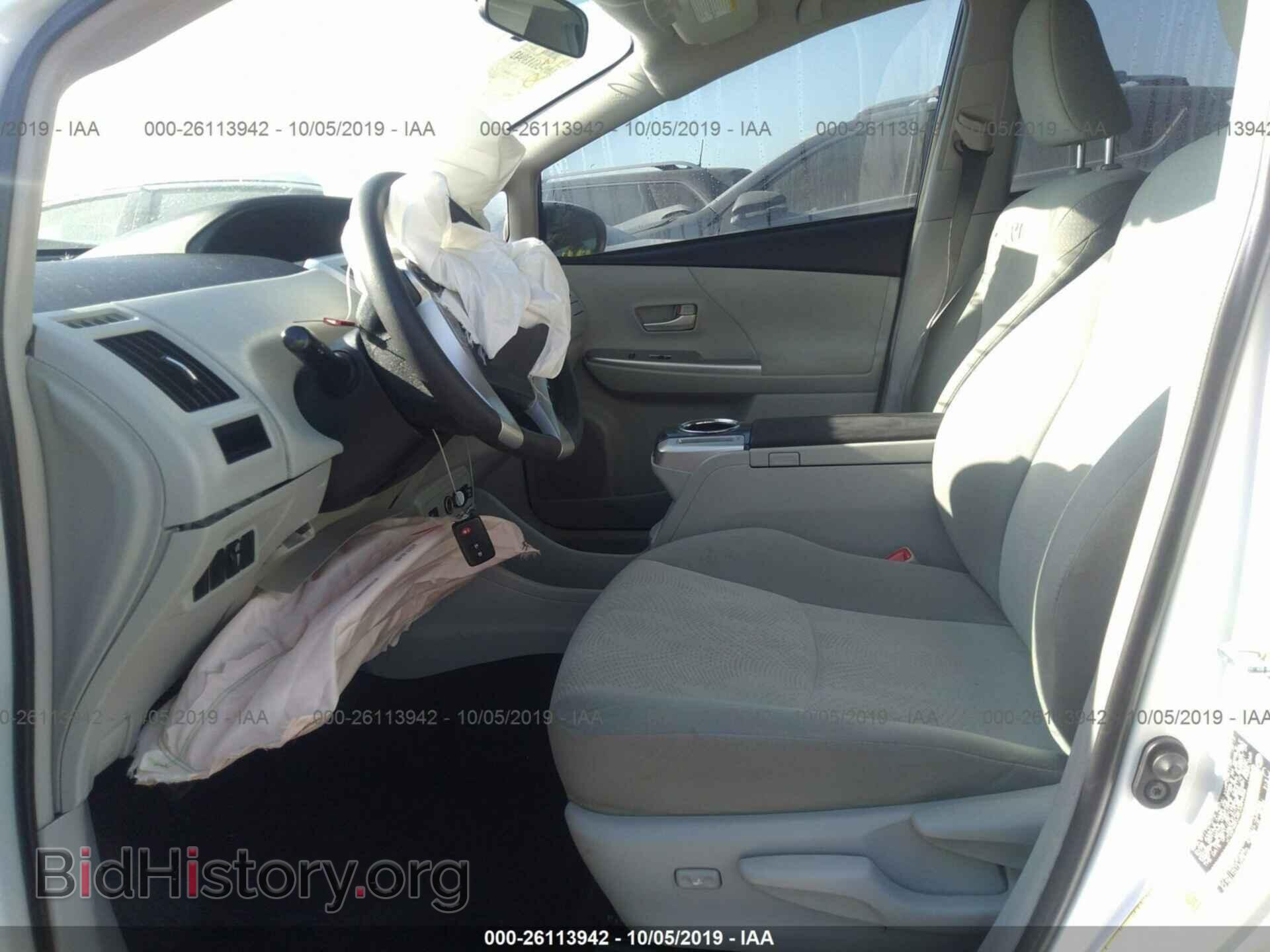 2014 TOYOTA PRIUS V - VIN: JTDZN3EU4E3329456 - Фото 5
