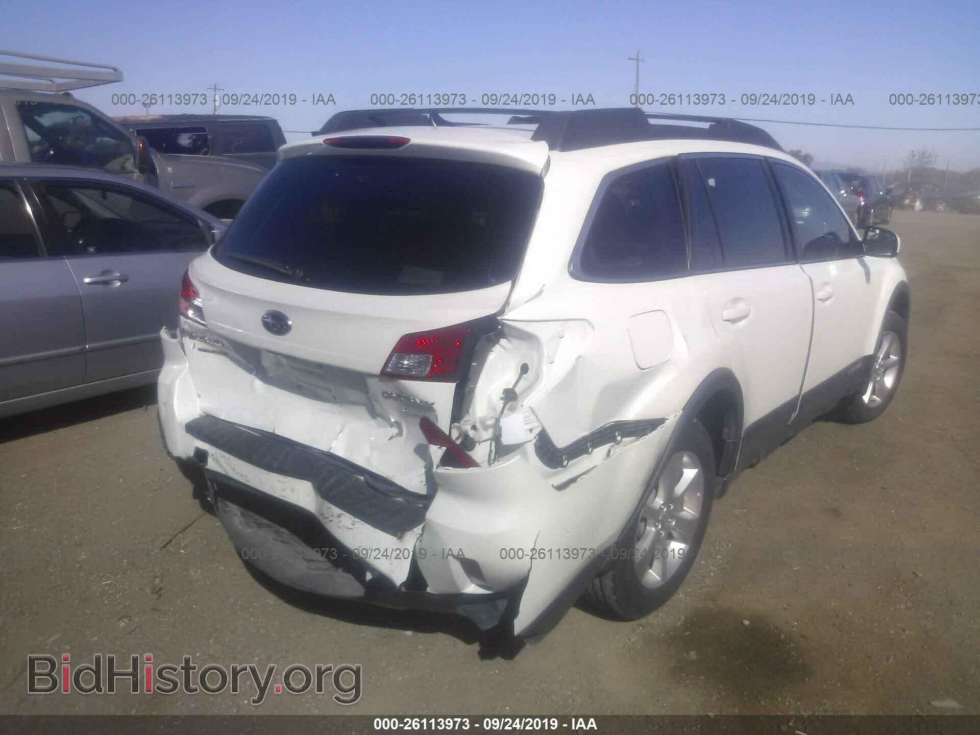 2014 SUBARU OUTBACK - VIN: 4S4BRBLC7E3311880 - Фото 4