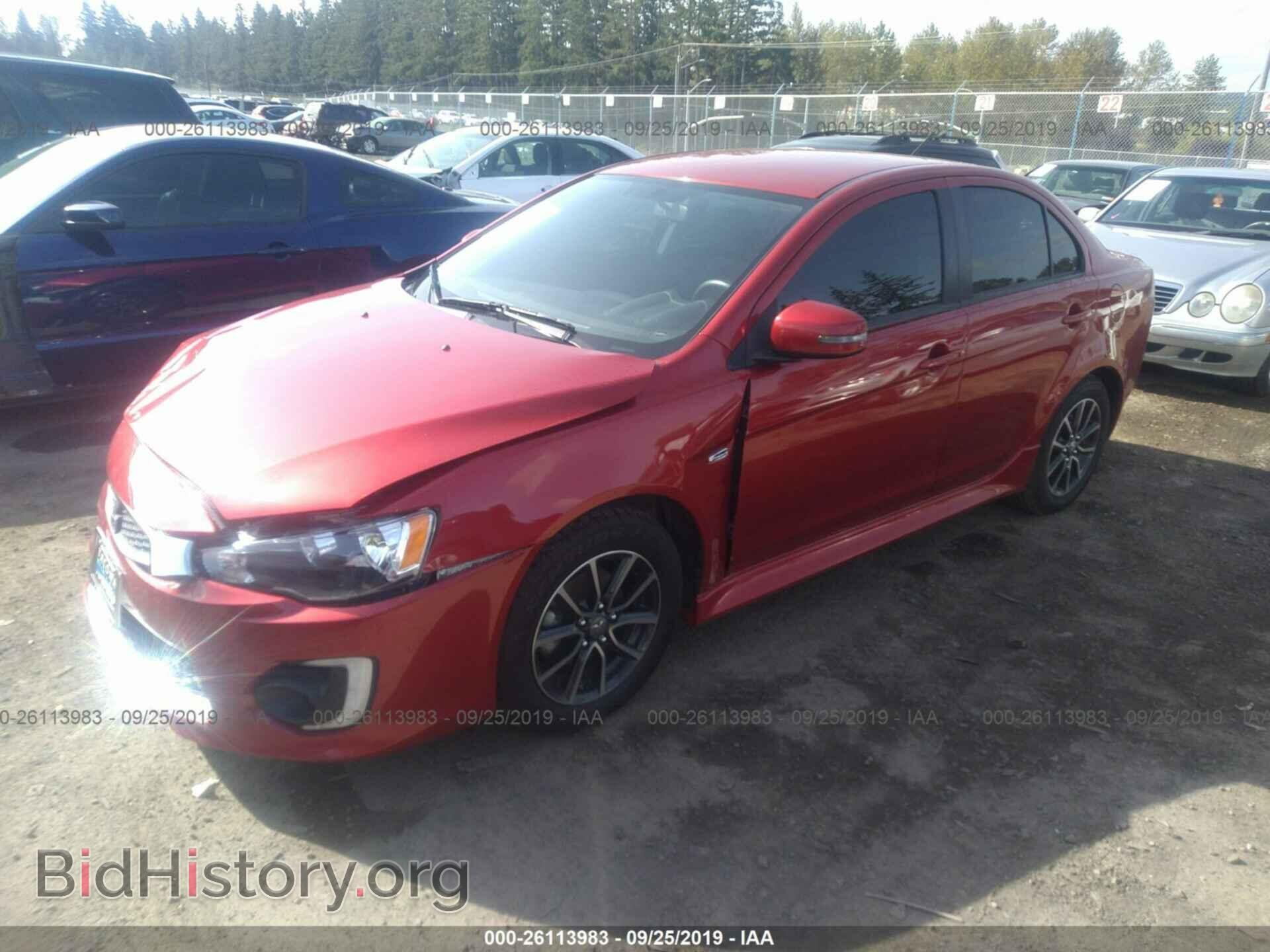 2017 MITSUBISHI LANCER - VIN: JA32U2FU8HU005680 - Фото 2