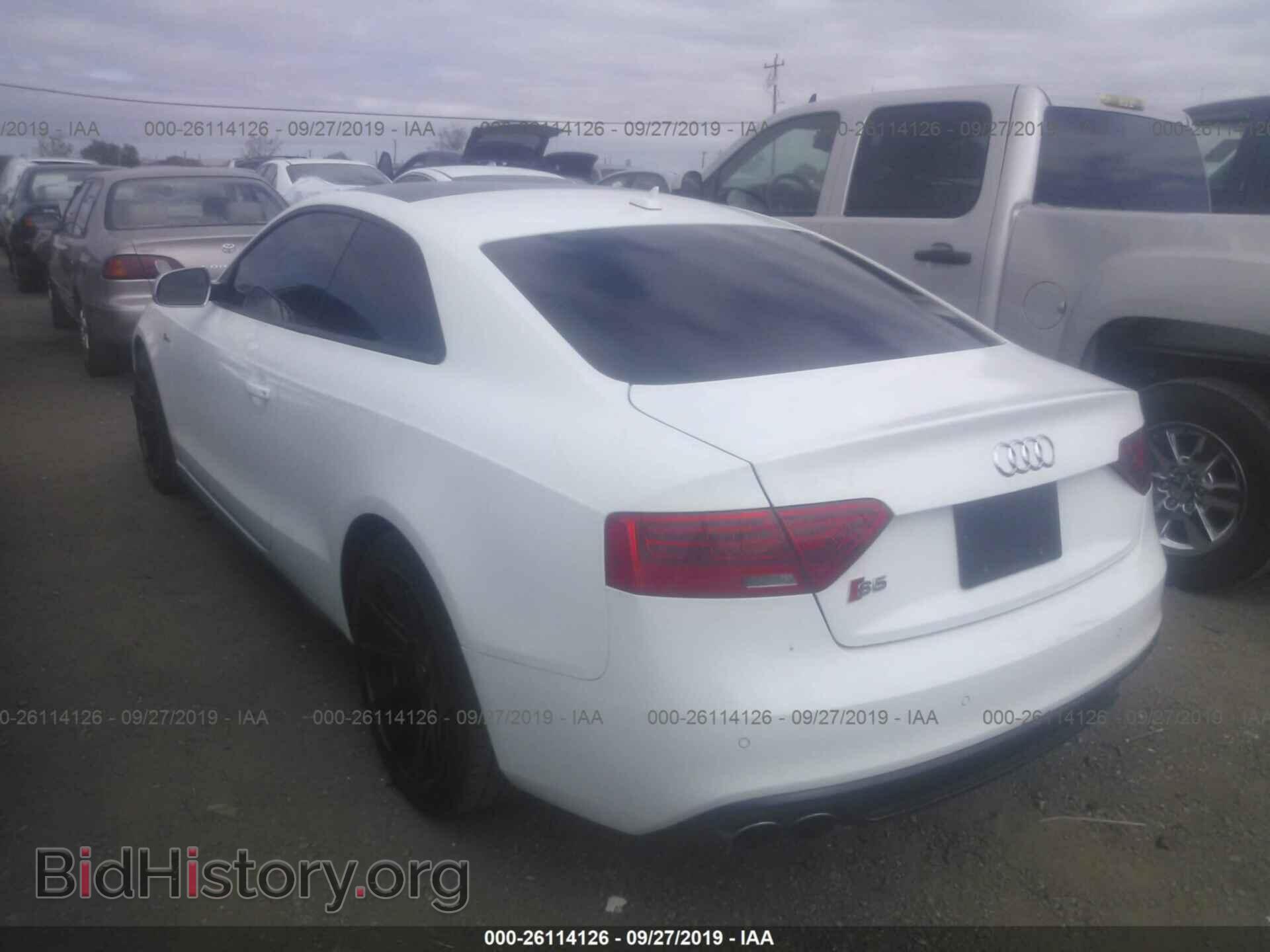 2014 AUDI S5 - VIN: WAUCGAFR9EA026468 - Photo 3