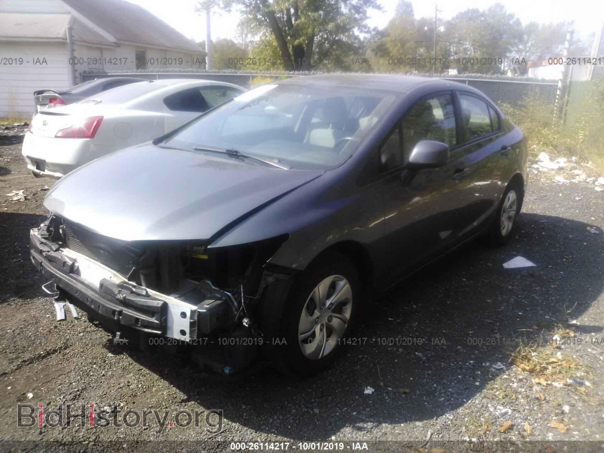 2013 HONDA CIVIC - VIN: 19XFB2F57DE260170 - Photo 2