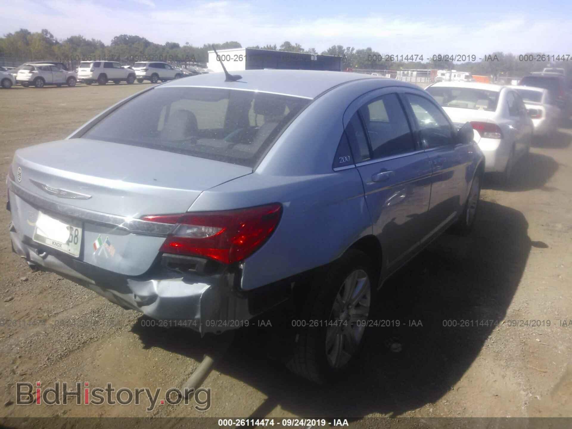 2013 CHRYSLER 200 - VIN: 1C3CCBBB9DN735961 - Фото 4