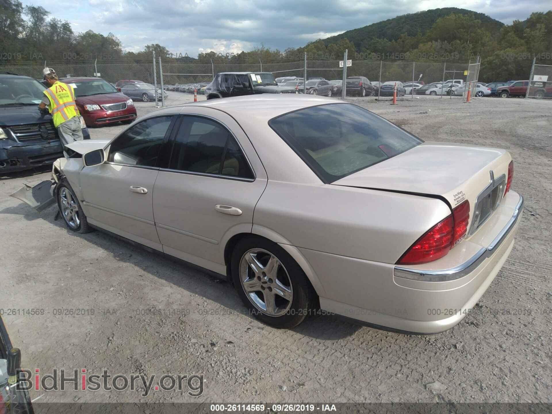 2002 LINCOLN LS - VIN: 1LNHM86S42Y697381 - Фото 3