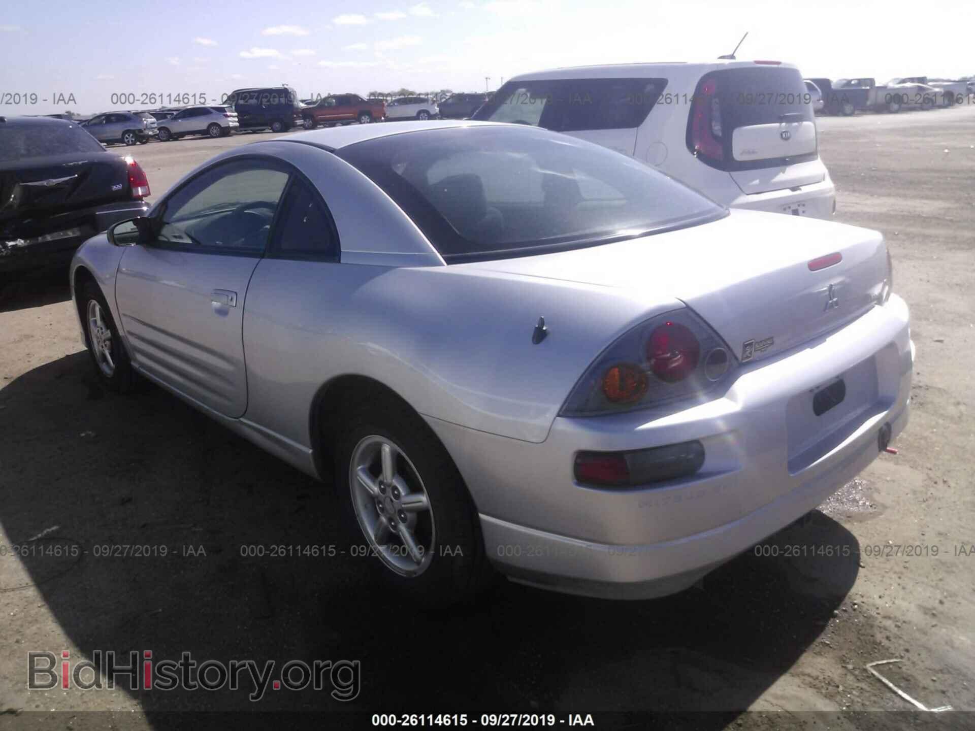2003 MITSUBISHI ECLIPSE - VIN: 4A3AC34G23E183250 - Photo 3