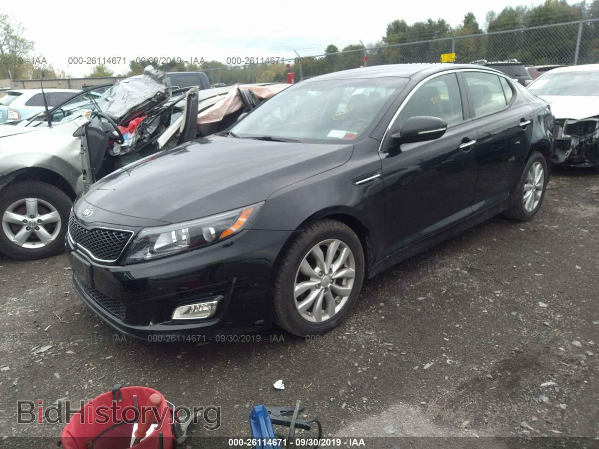 2015 KIA OPTIMA - VIN: 5XXGN4A71FG410820 - Photo 2