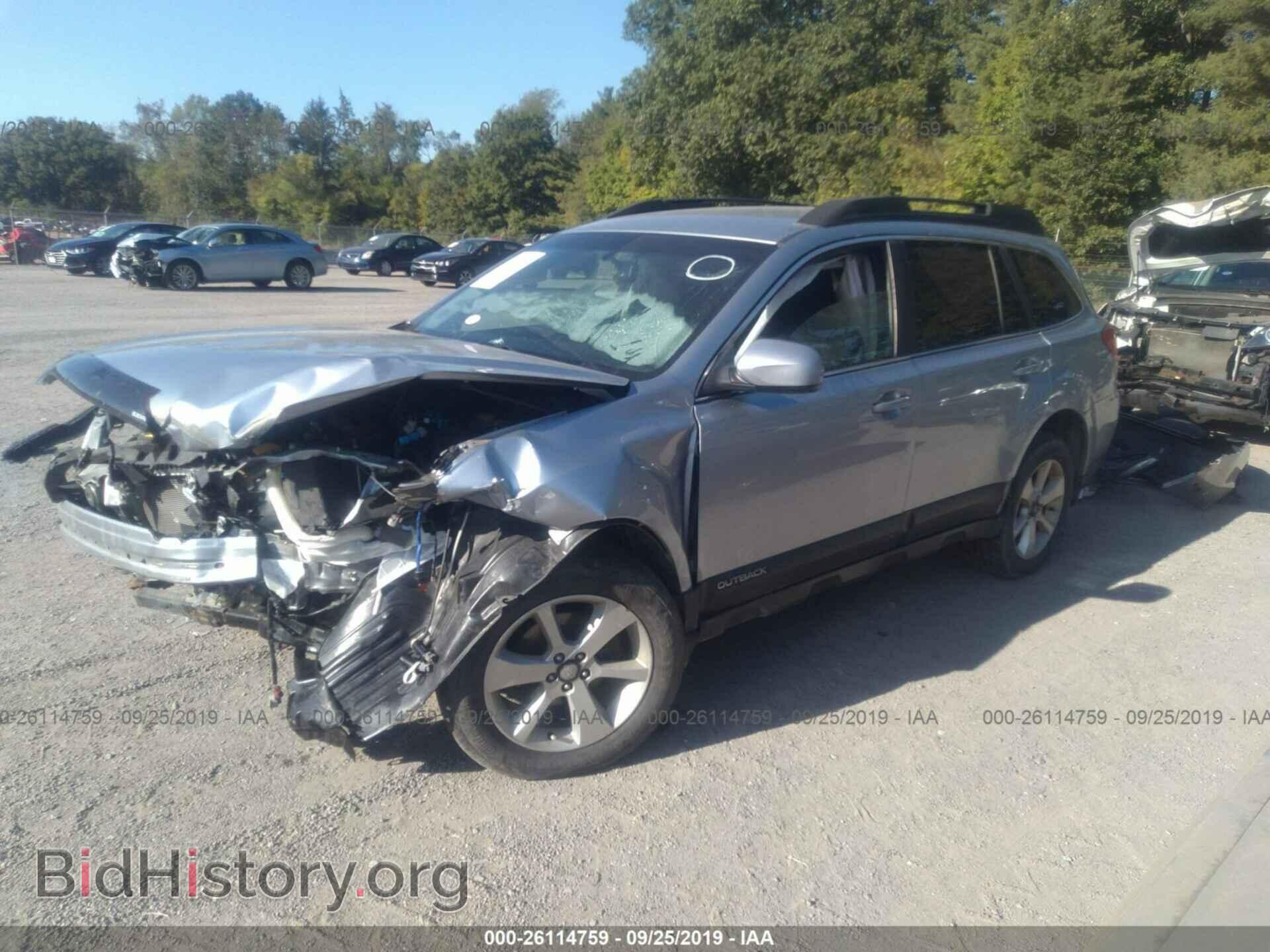 2014 SUBARU OUTBACK - VIN: 4S4BRBCC0E3324549 - Фото 2