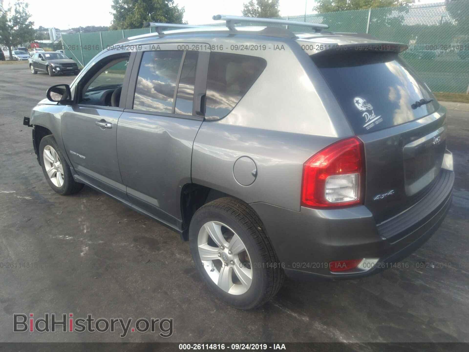 2012 JEEP COMPASS - VIN: 1C4NJDEB4CD633067 - Фото 3