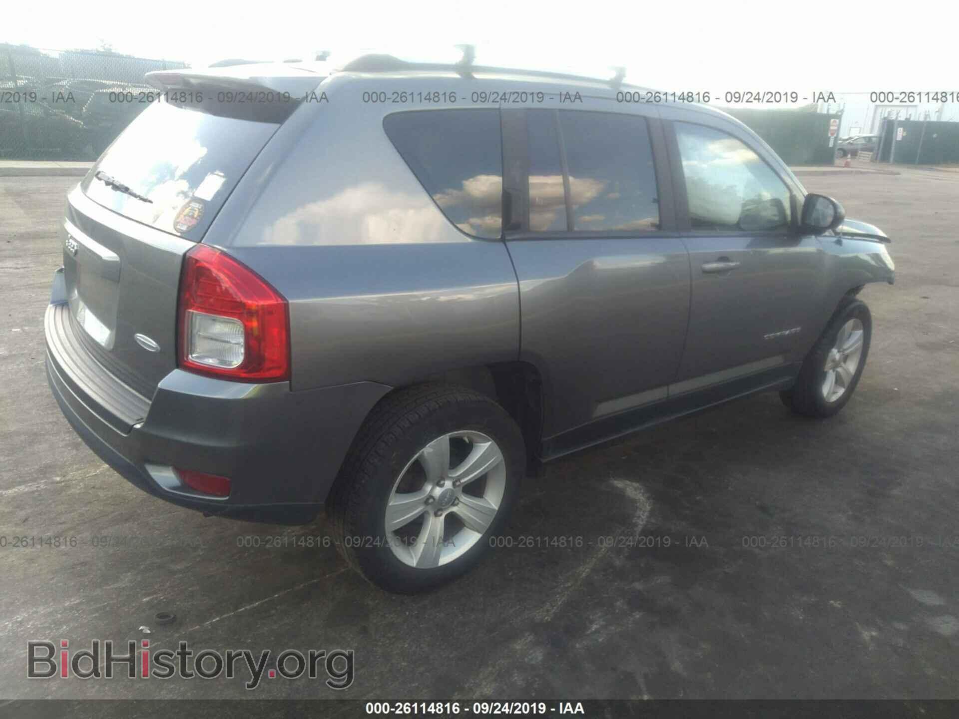 2012 JEEP COMPASS - VIN: 1C4NJDEB4CD633067 - Фото 4