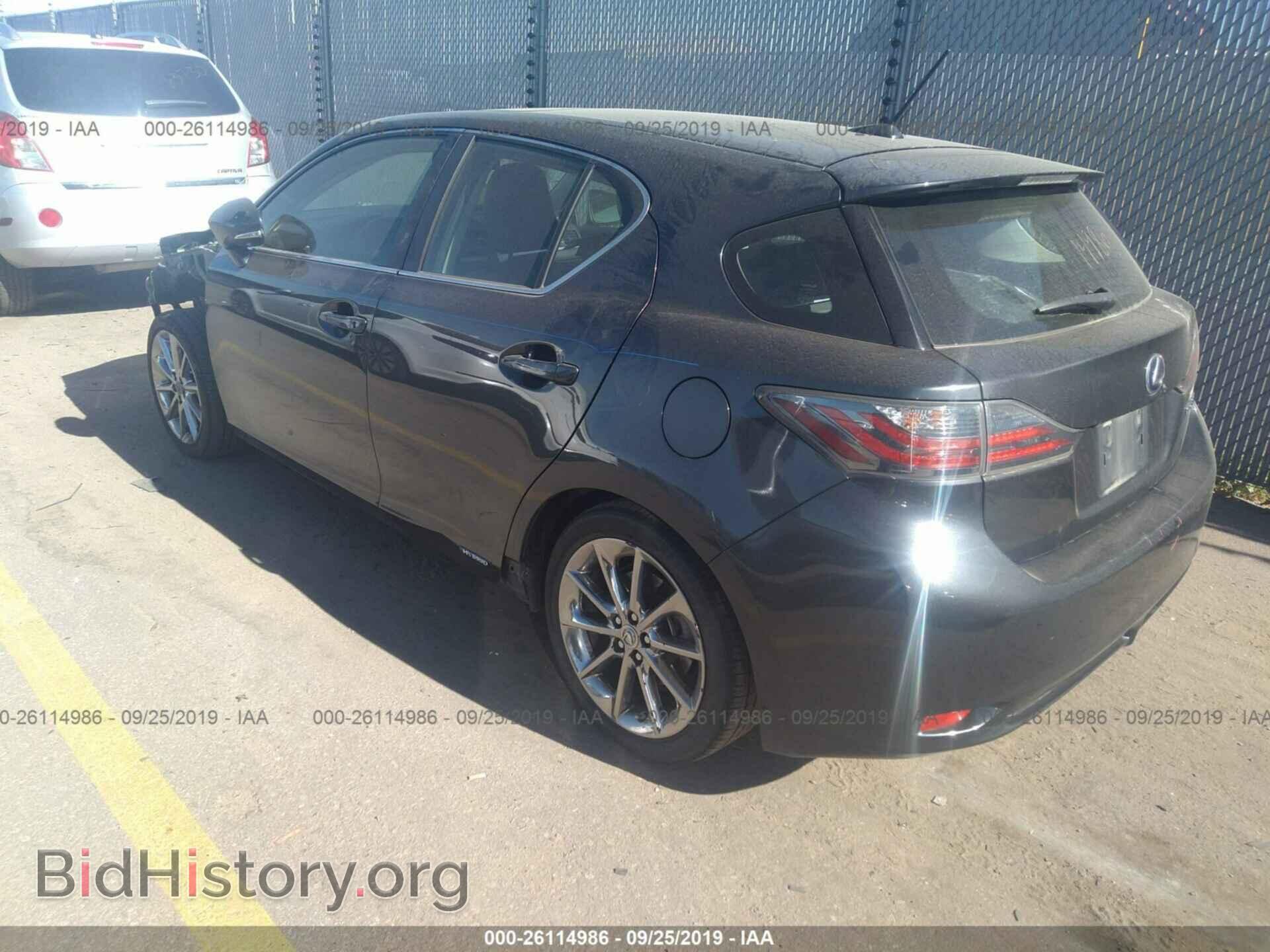 2011 LEXUS CT - VIN: JTHKD5BH4B2038429 - Фото 3