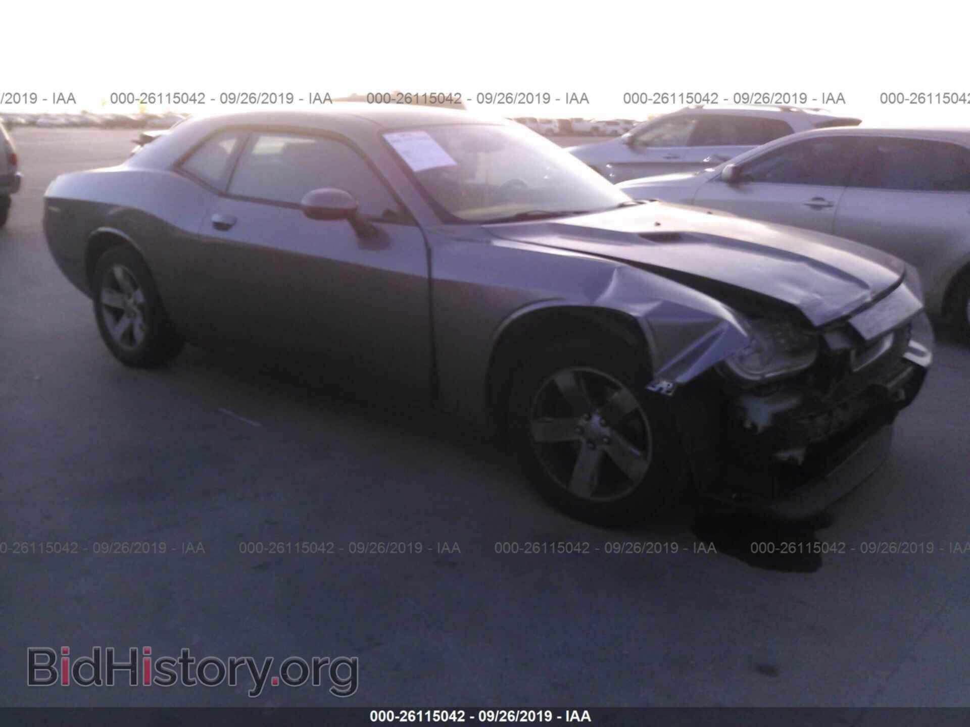 Photo 2B3CJ4DG3BH604408 - DODGE CHALLENGER 2011