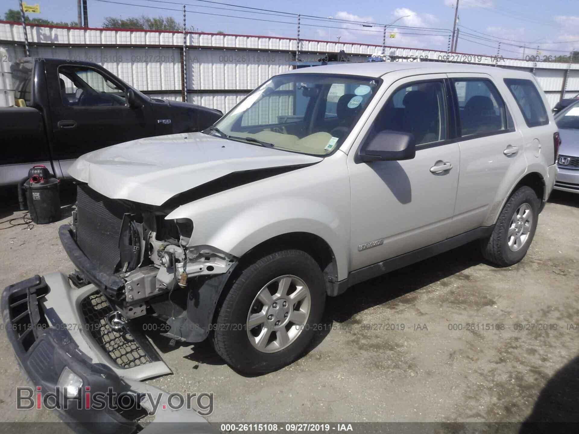 2008 MAZDA TRIBUTE - VIN: 4F2CZ02Z98KM09287 - Фото 2