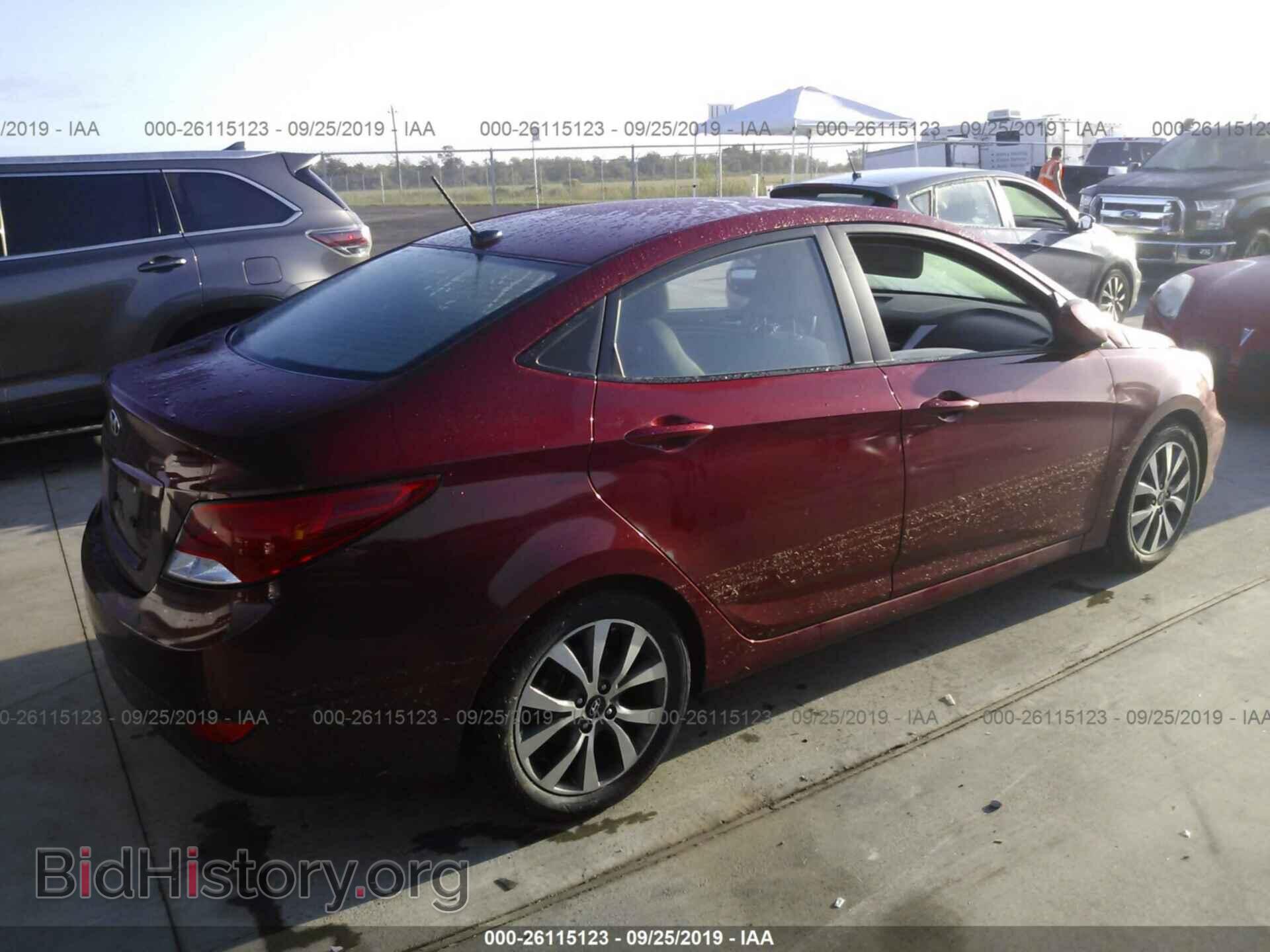 2017 HYUNDAI ACCENT - VIN: KMHCT4AE3HU364564 - Фото 4