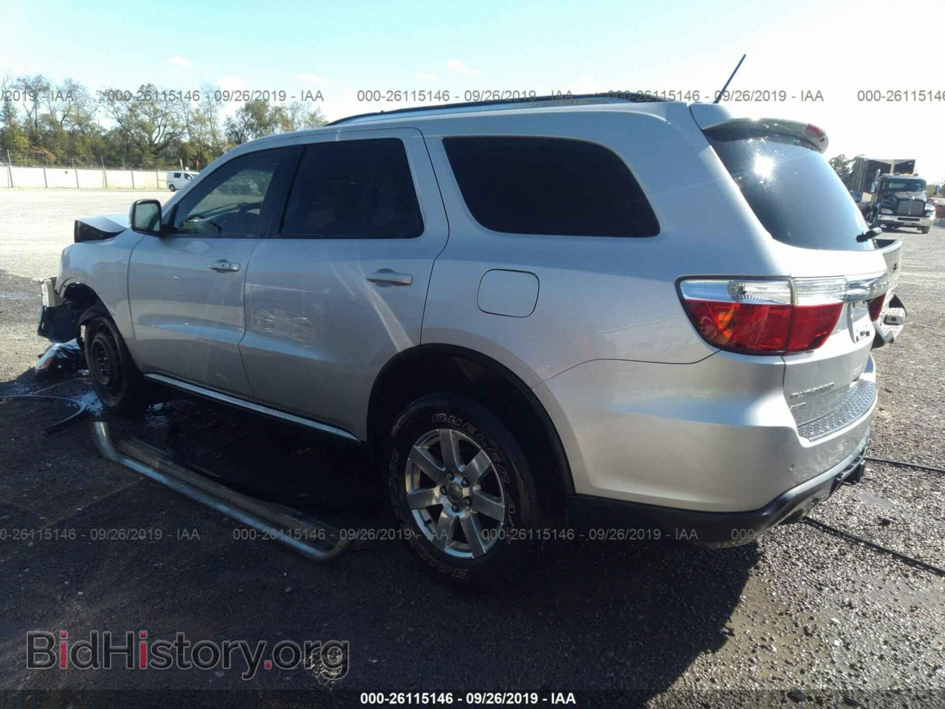 2012 DODGE DURANGO - VIN: 1C4RDJDG7CC163305 - Фото 3