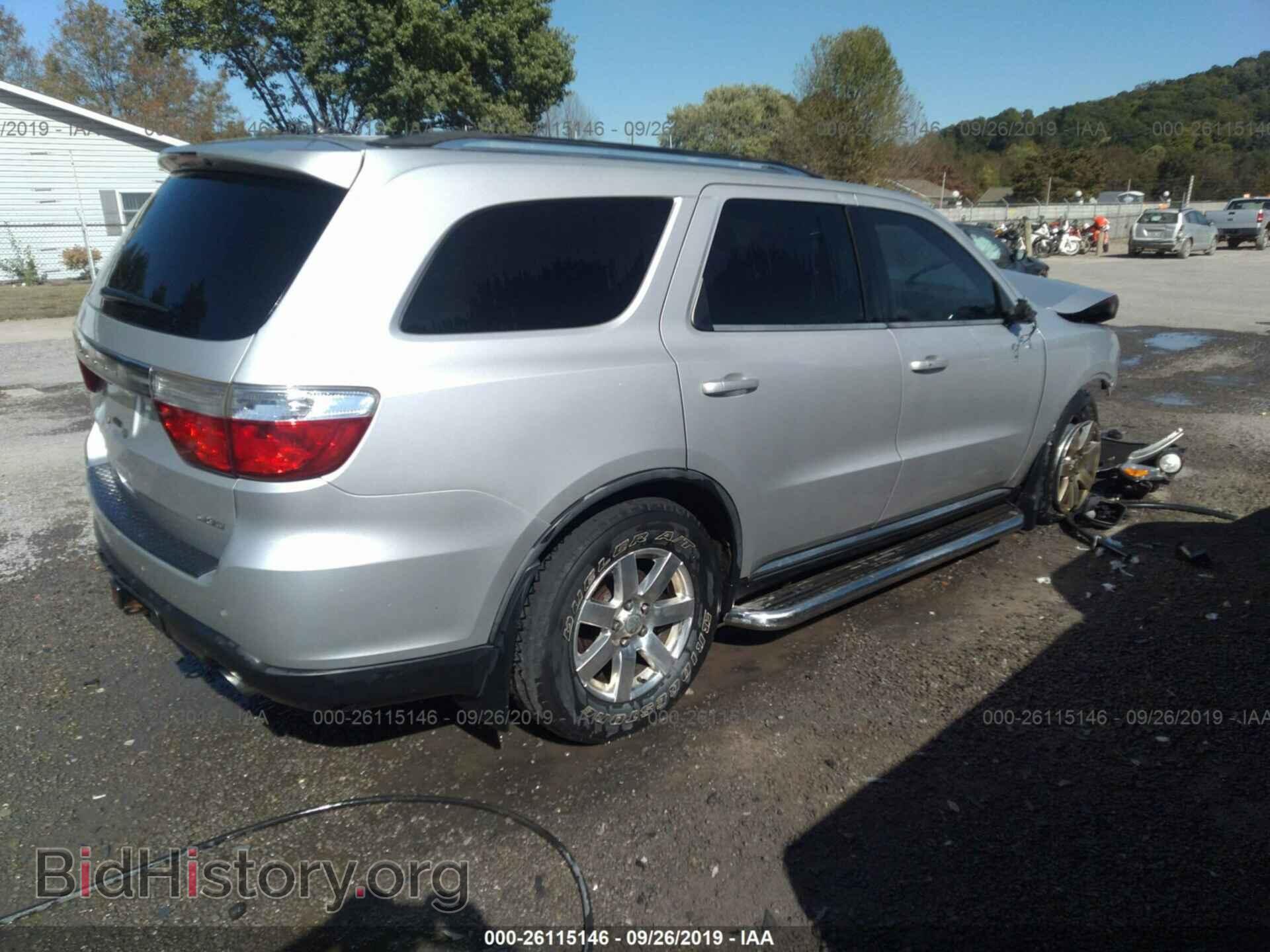 2012 DODGE DURANGO - VIN: 1C4RDJDG7CC163305 - Фото 4