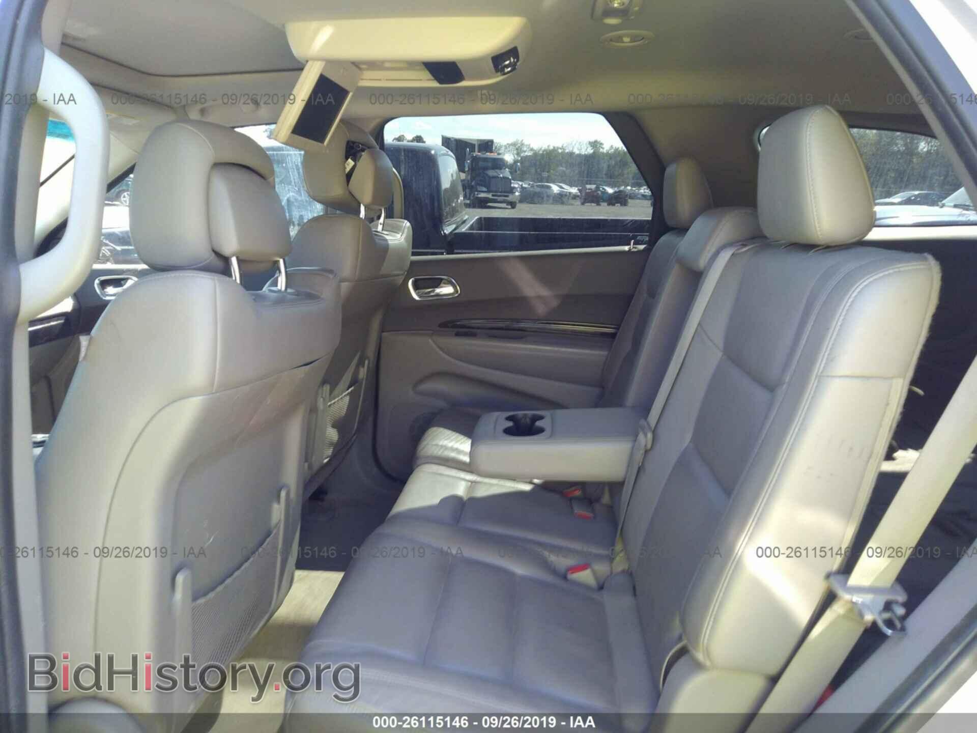 2012 DODGE DURANGO - VIN: 1C4RDJDG7CC163305 - Фото 8