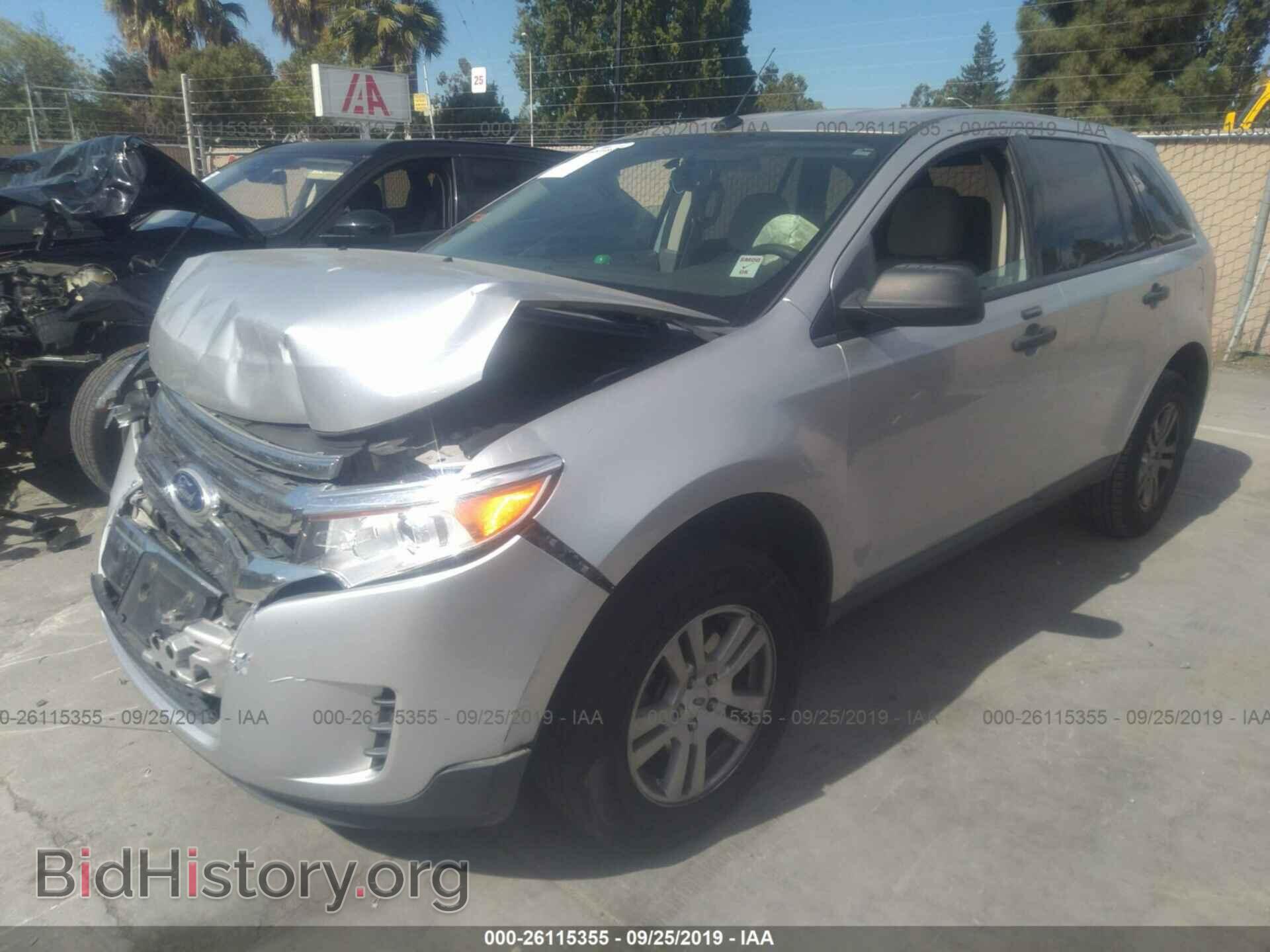 2012 FORD EDGE - VIN: 2FMDK3GC2CBA72247 - Фото 2