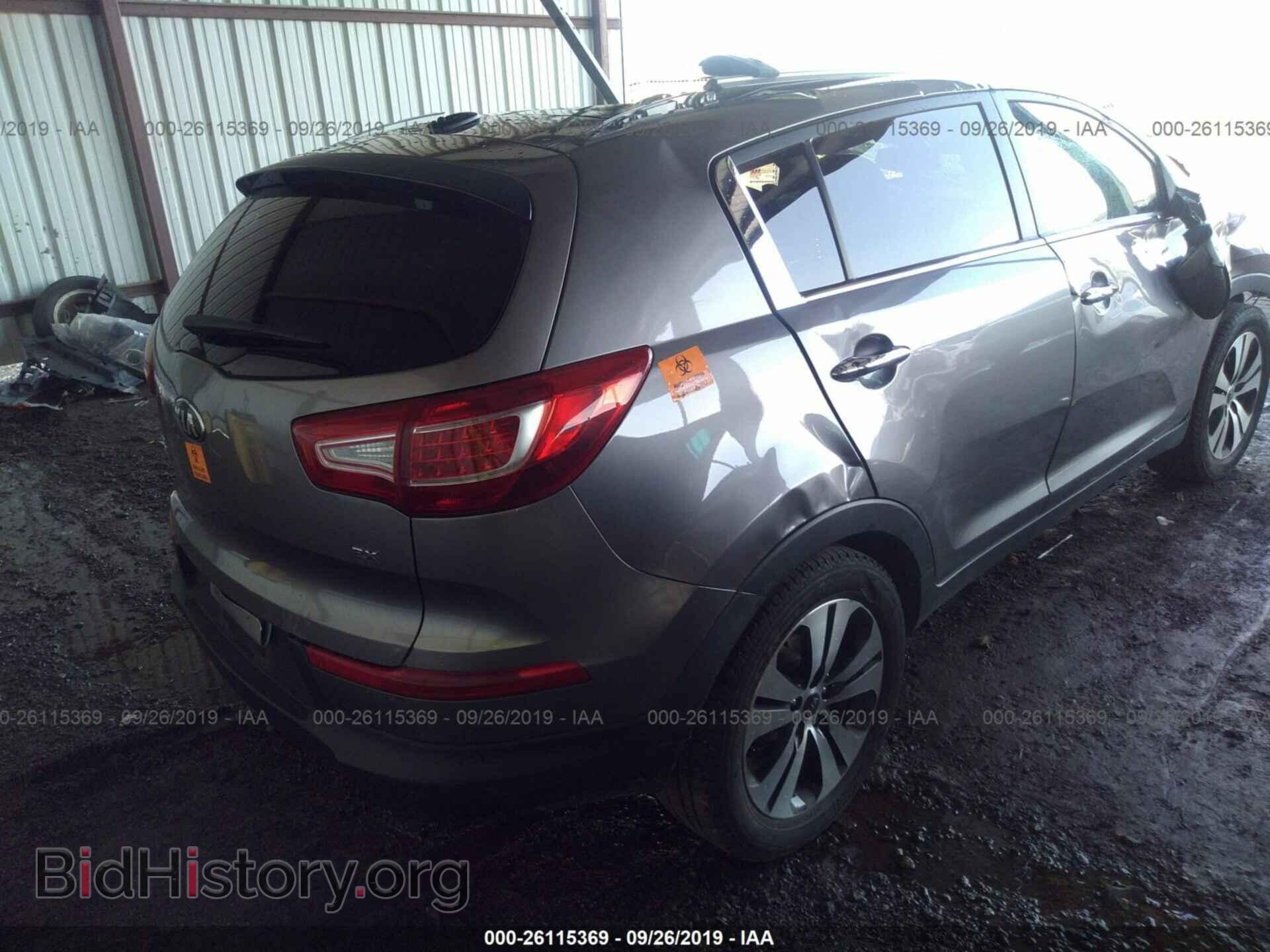 2013 KIA SPORTAGE - VIN: KNDPC3A27D7368535 - Фото 4