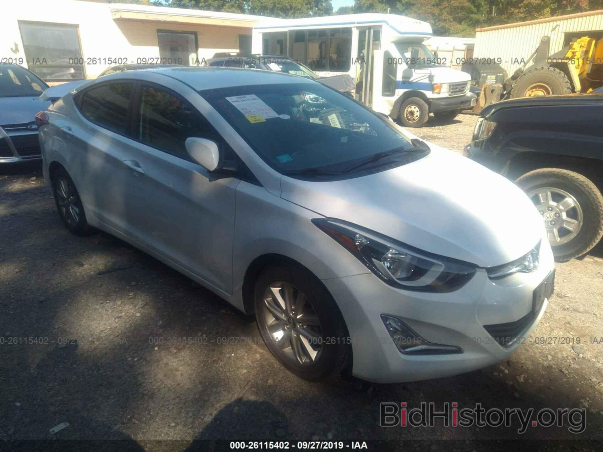 Фотография 5NPDH4AE3EH463062 - HYUNDAI ELANTRA 2014