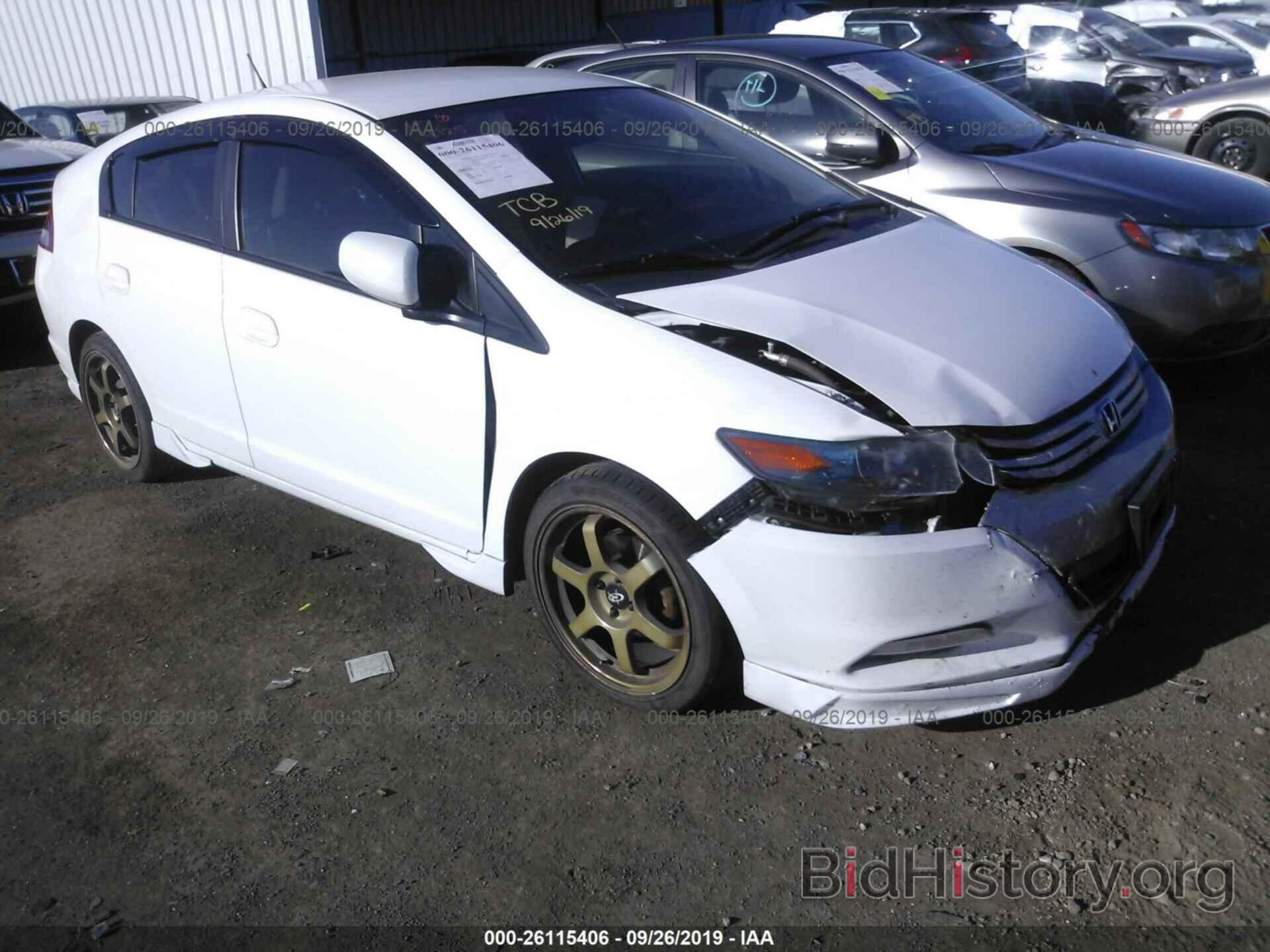 Photo JHMZE2H38BS009392 - HONDA INSIGHT 2011