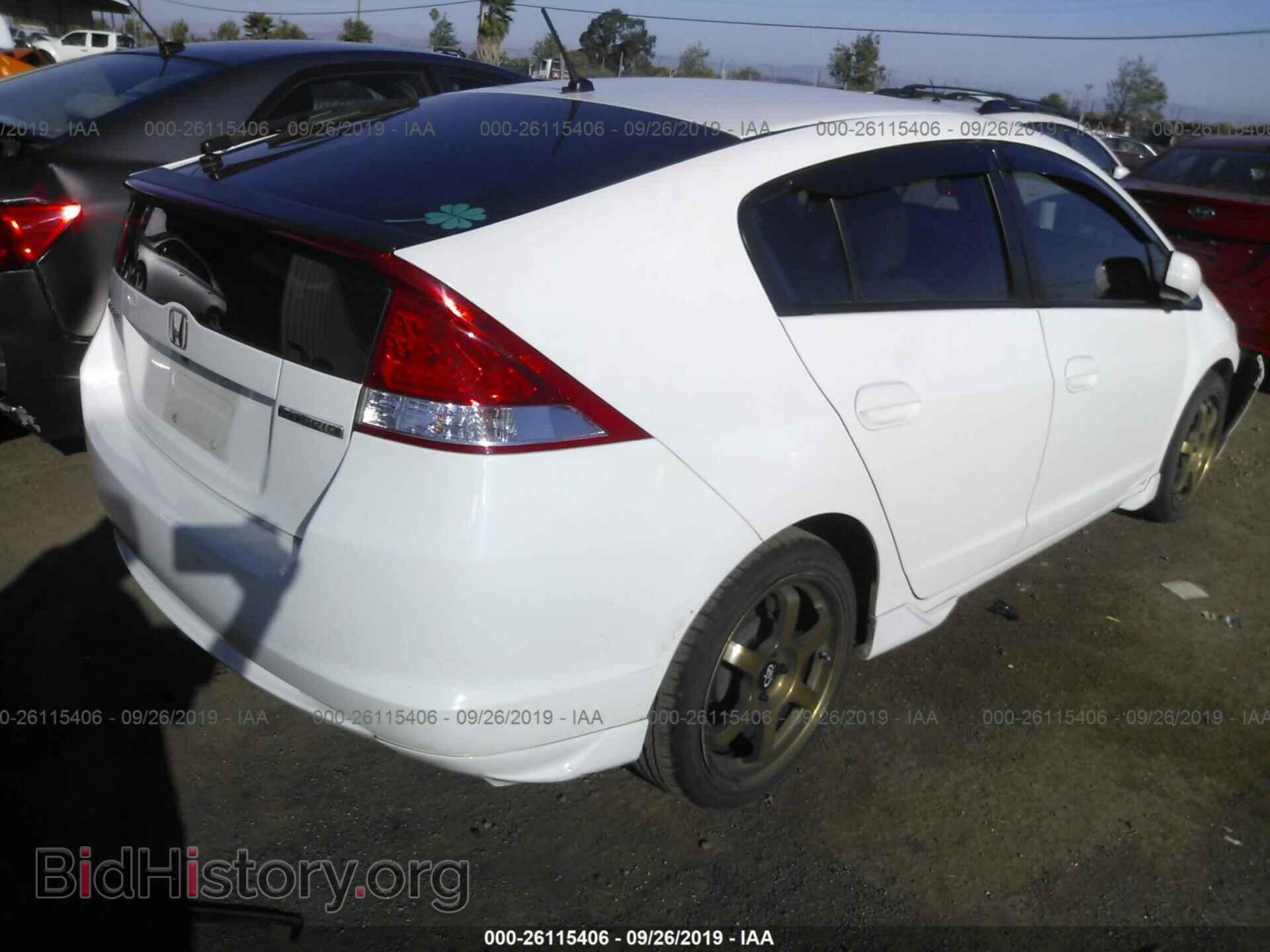 2011 HONDA INSIGHT - VIN: JHMZE2H38BS009392 - Фото 4