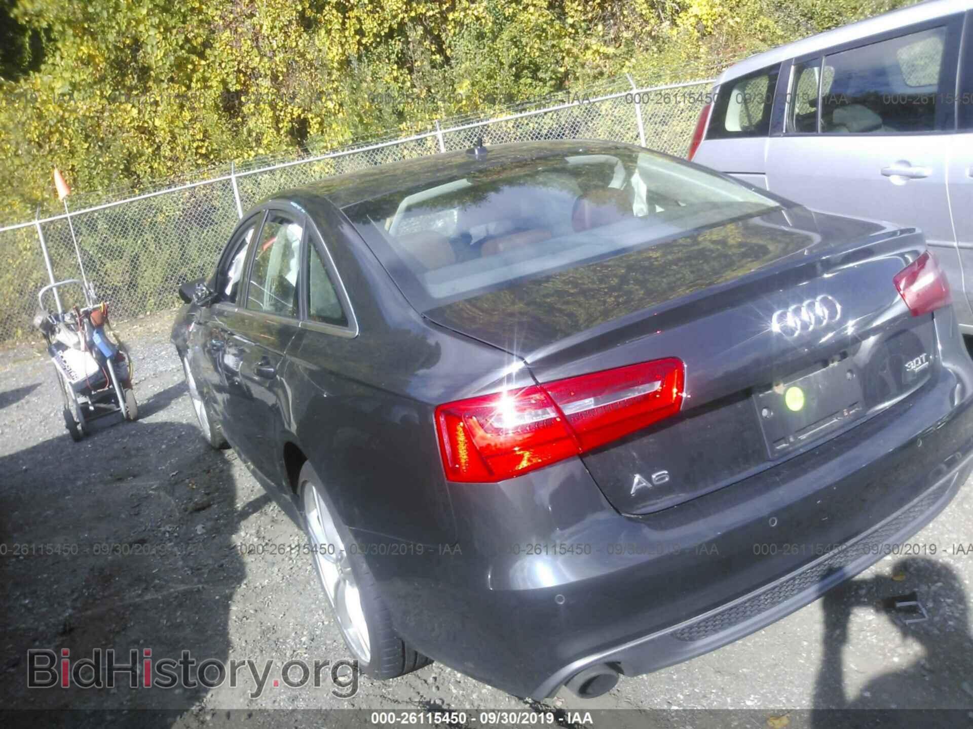 2012 AUDI A6 - VIN: WAUBGAFC4CN004178 - Photo 3
