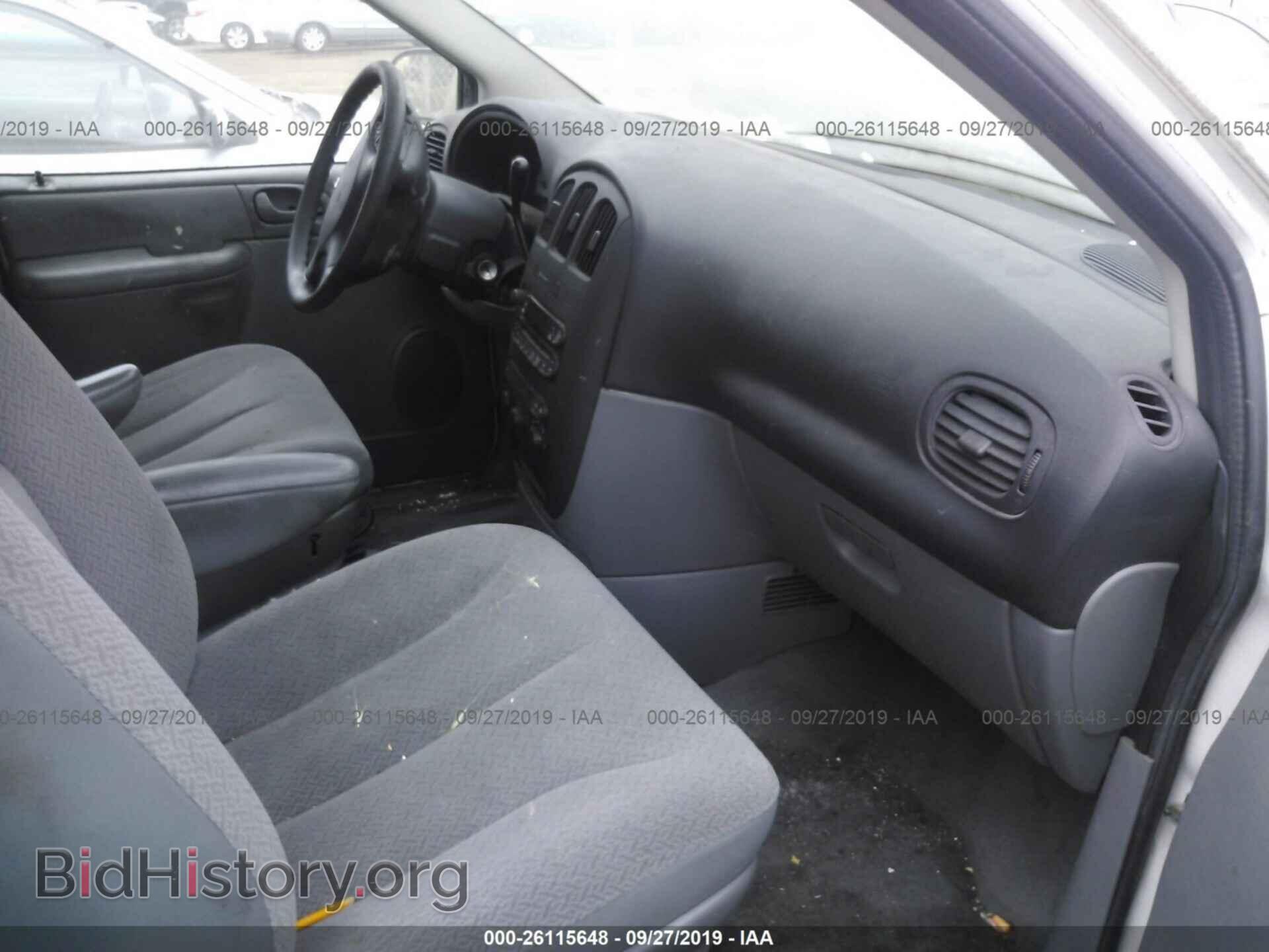 2007 DODGE CARAVAN - VIN: 1D4GP25B97B214082 - Фото 5