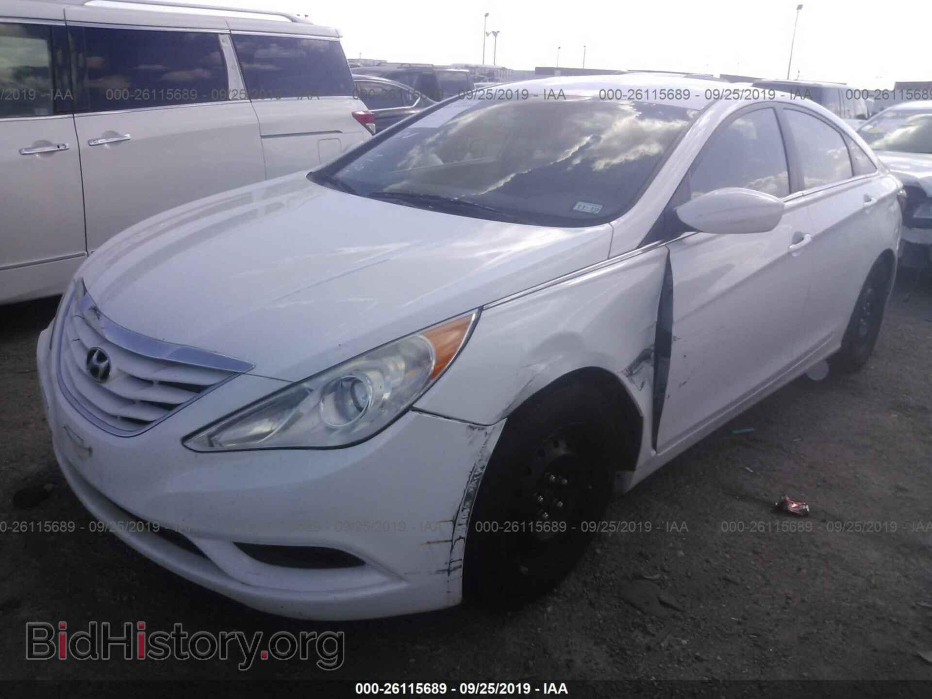 2012 HYUNDAI SONATA - VIN: 5NPEB4AC8CH400282 - Photo 2