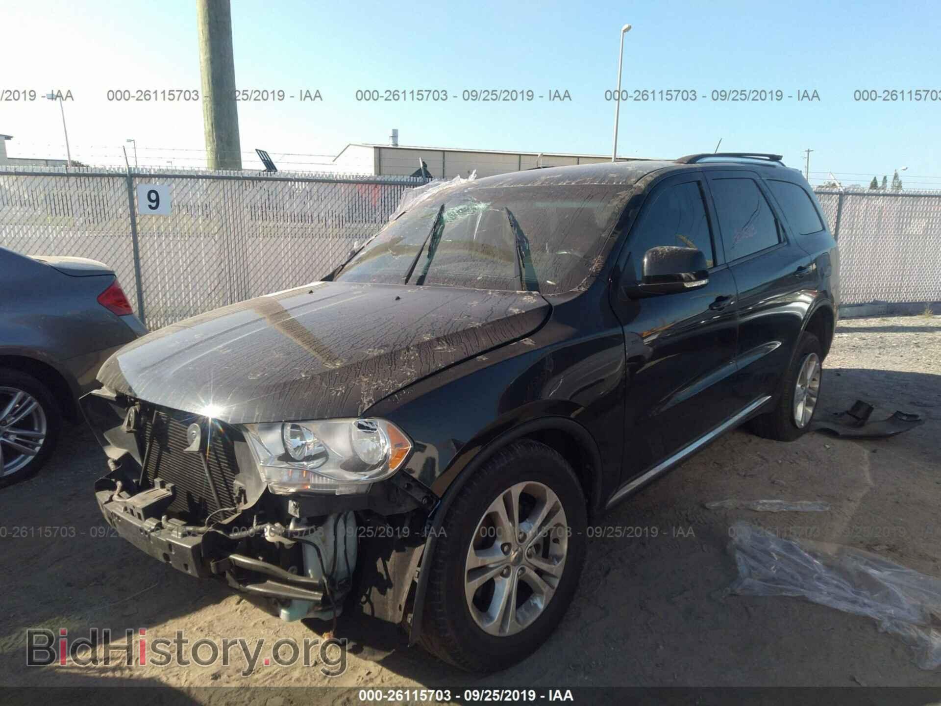 2012 DODGE DURANGO - VIN: 1C4RDHDG3CC335760 - Фото 2
