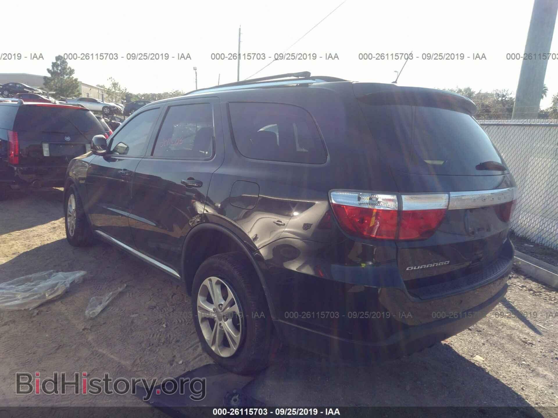 2012 DODGE DURANGO - VIN: 1C4RDHDG3CC335760 - Фото 3