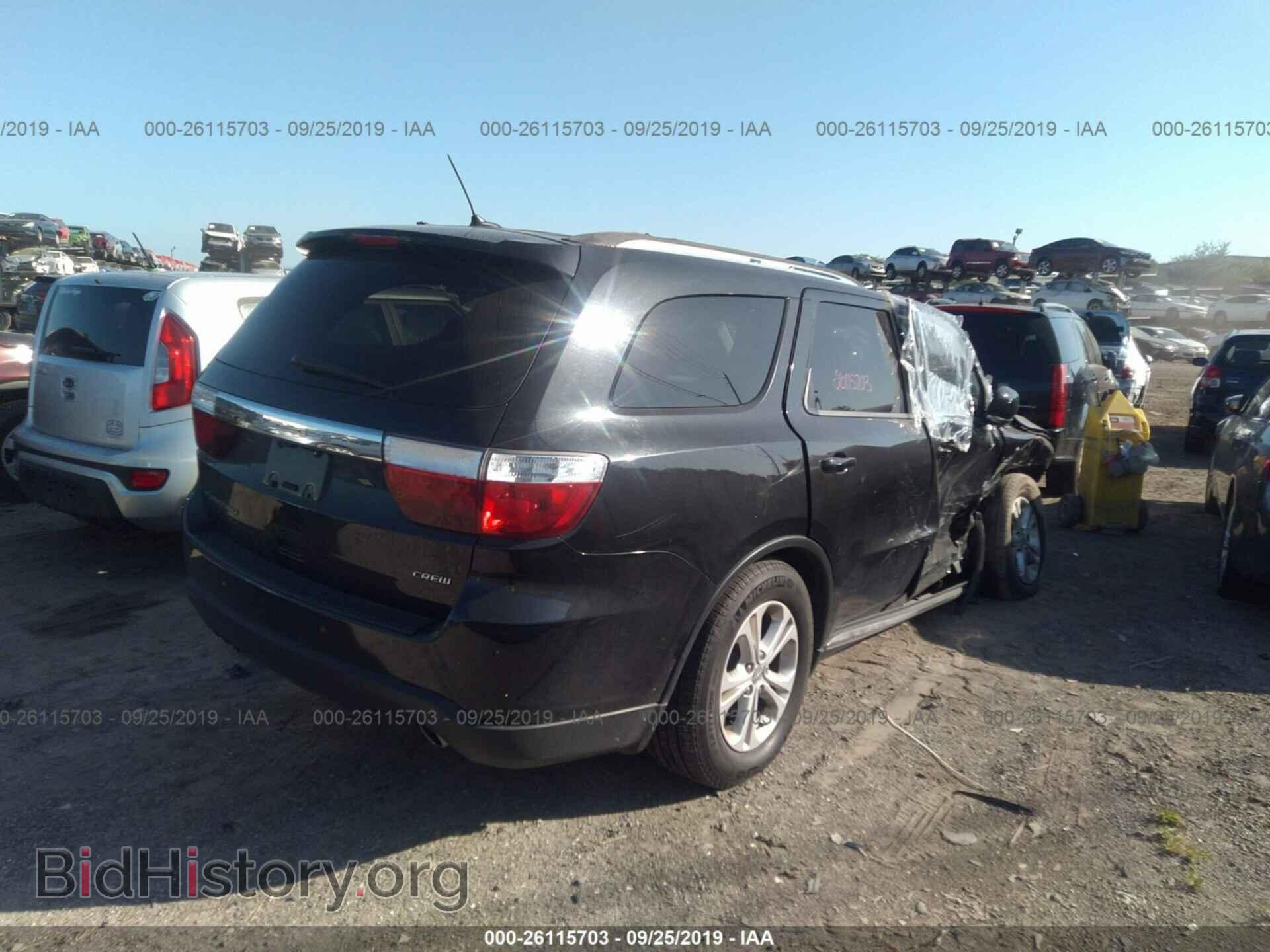 2012 DODGE DURANGO - VIN: 1C4RDHDG3CC335760 - Фото 4