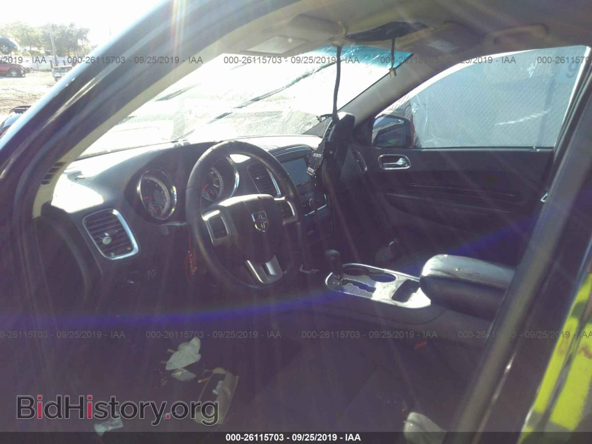 2012 DODGE DURANGO - VIN: 1C4RDHDG3CC335760 - Фото 5