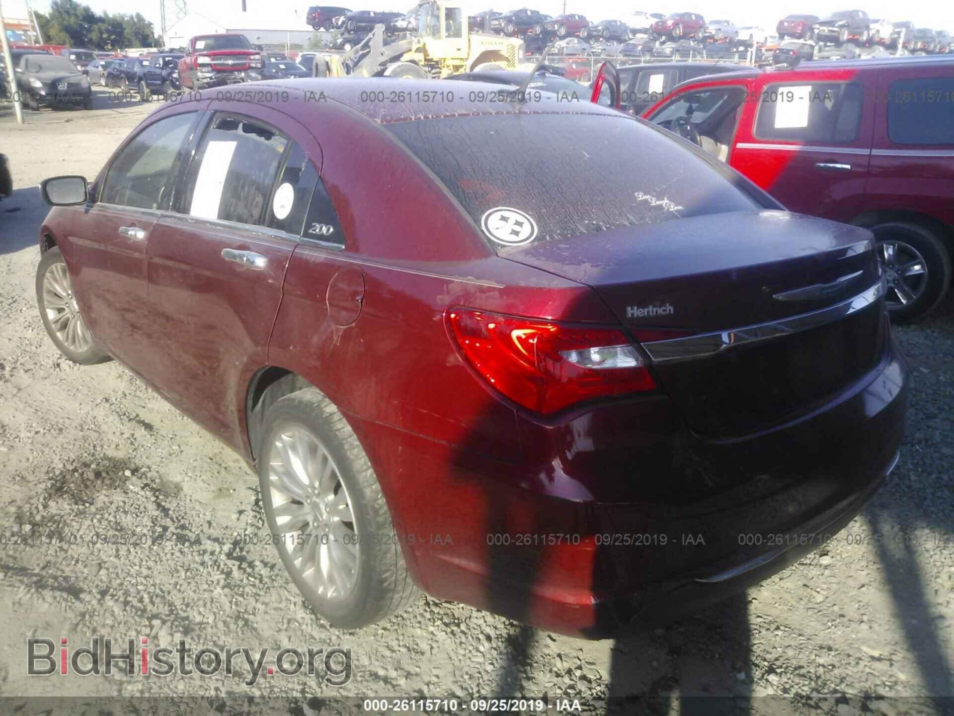 2012 CHRYSLER 200 - VIN: 1C3CCBCB5CN236412 - Photo 3
