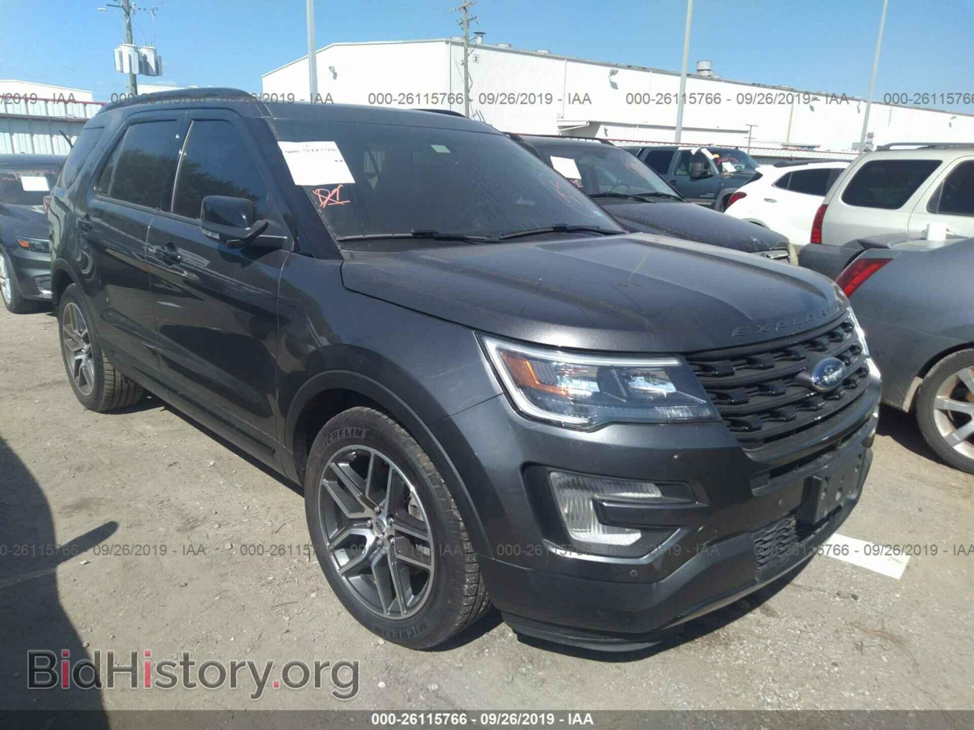 Photo 1FM5K8GTXGGB17578 - FORD EXPLORER 2016