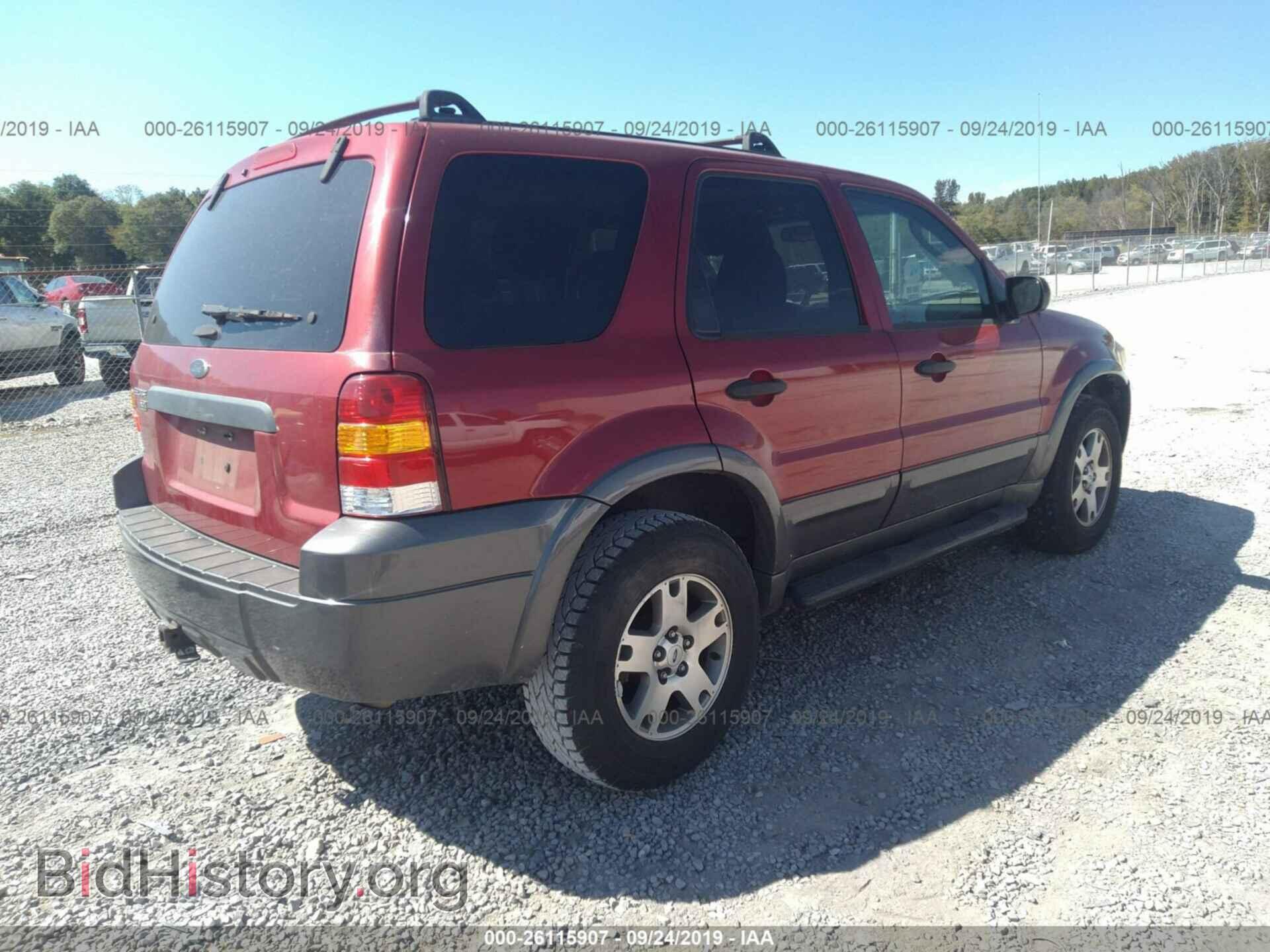 2005 FORD ESCAPE - VIN: 1FMYU93165KA33382 - Фото 4