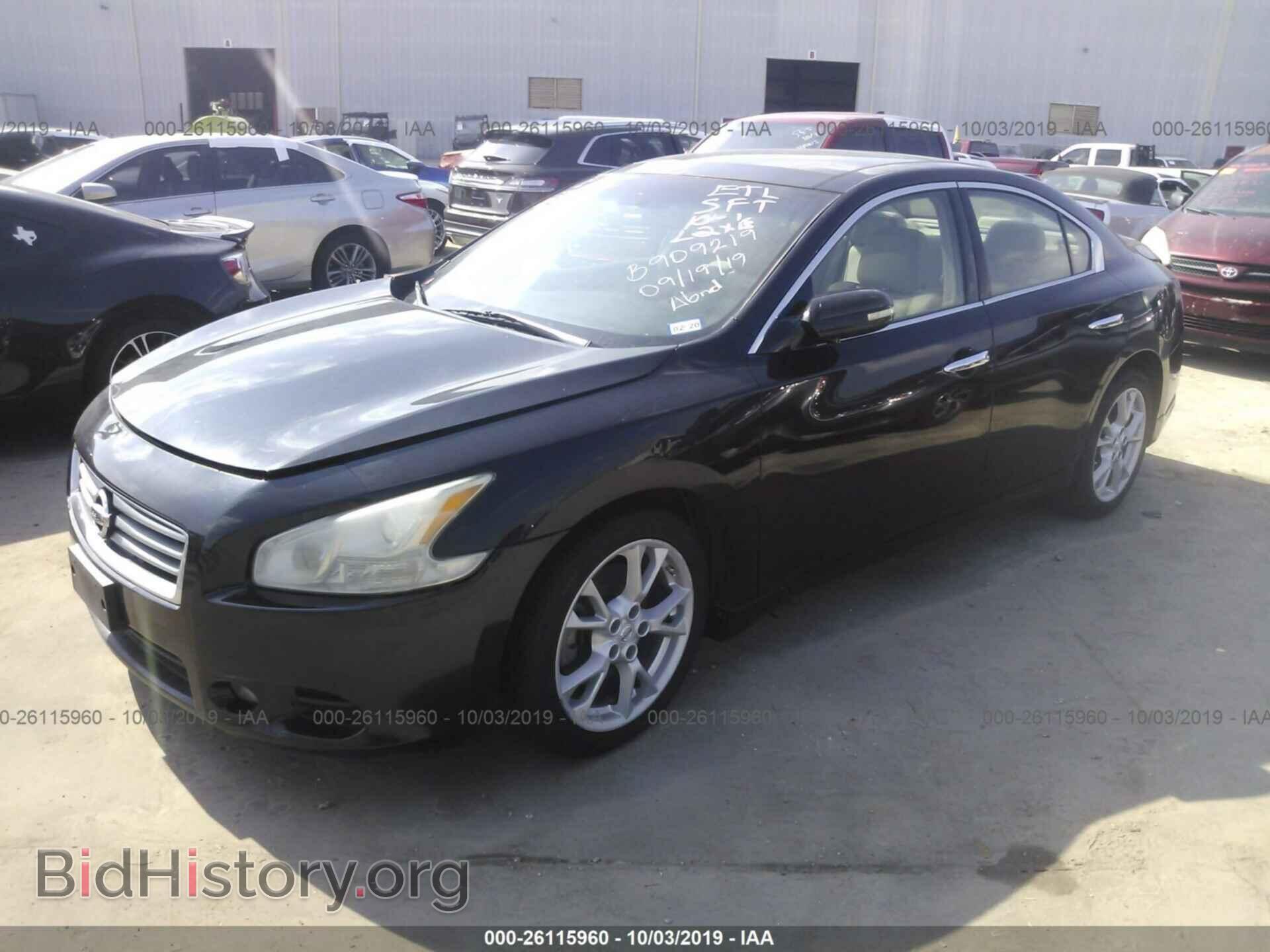 2013 NISSAN MAXIMA - VIN: 1N4AA5AP6DC818806 - Фото 2