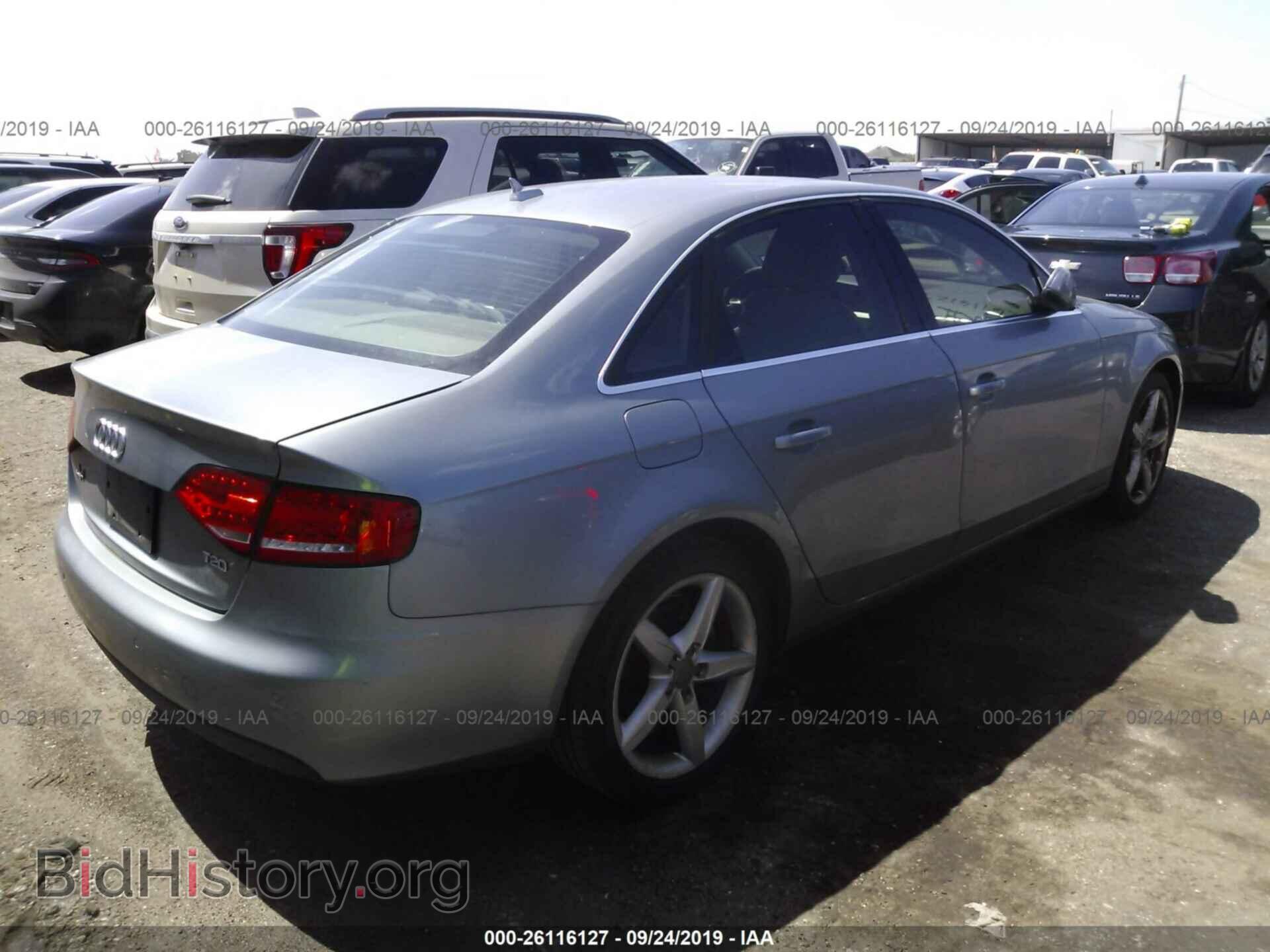 2010 AUDI A4 - VIN: WAUEFAFL2AN033501 - Фото 4